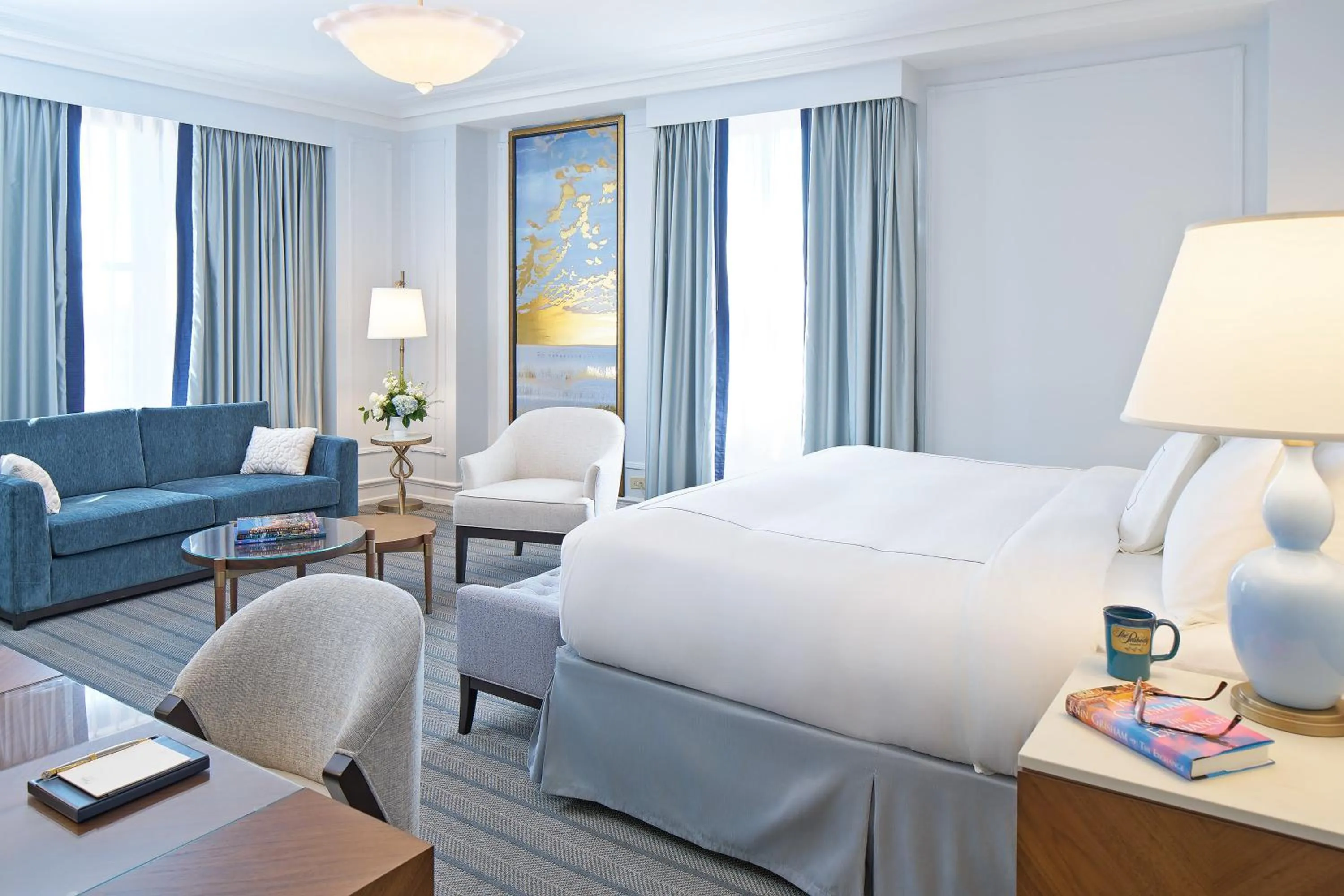 Bed in Peabody Memphis