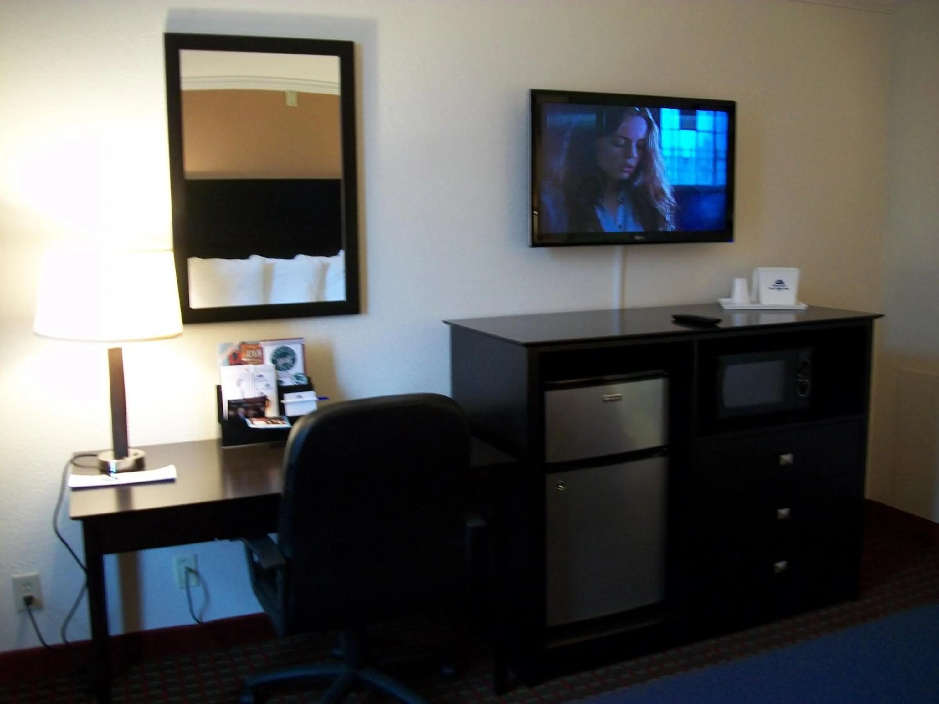 TV and multimedia in Americas Best Value Inn Romulus/Detroit Airport