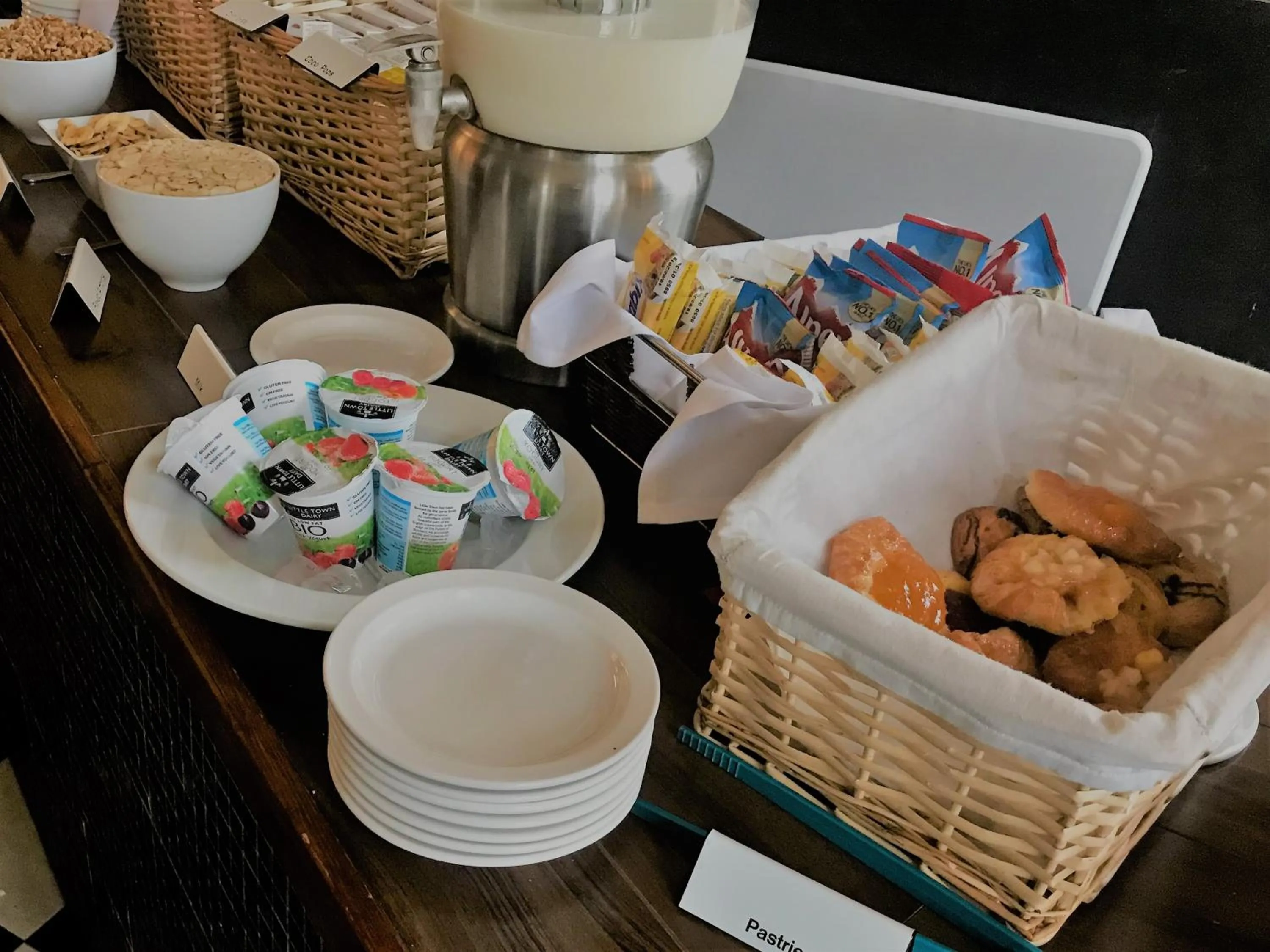 Continental breakfast in Best Western The Grand Hotel Hartlepool