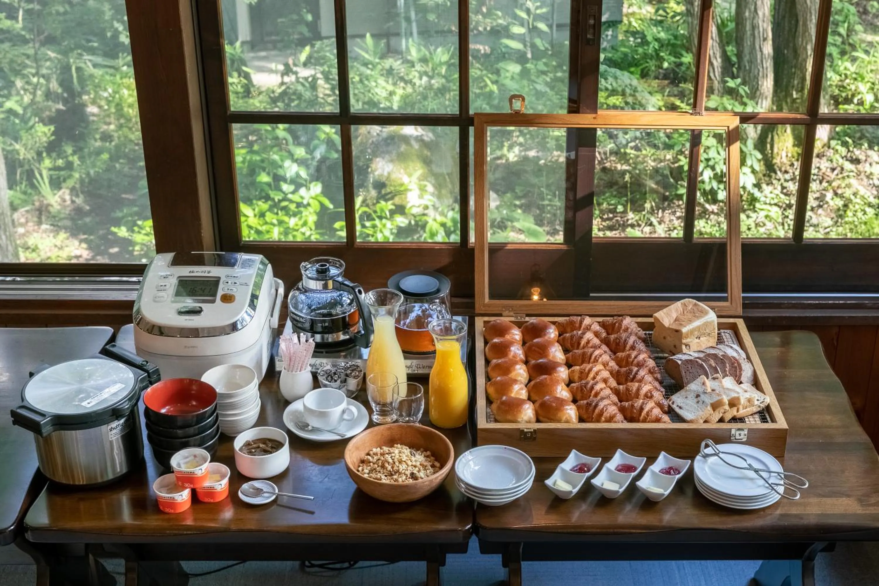 Breakfast in Hakuba Skala Inn