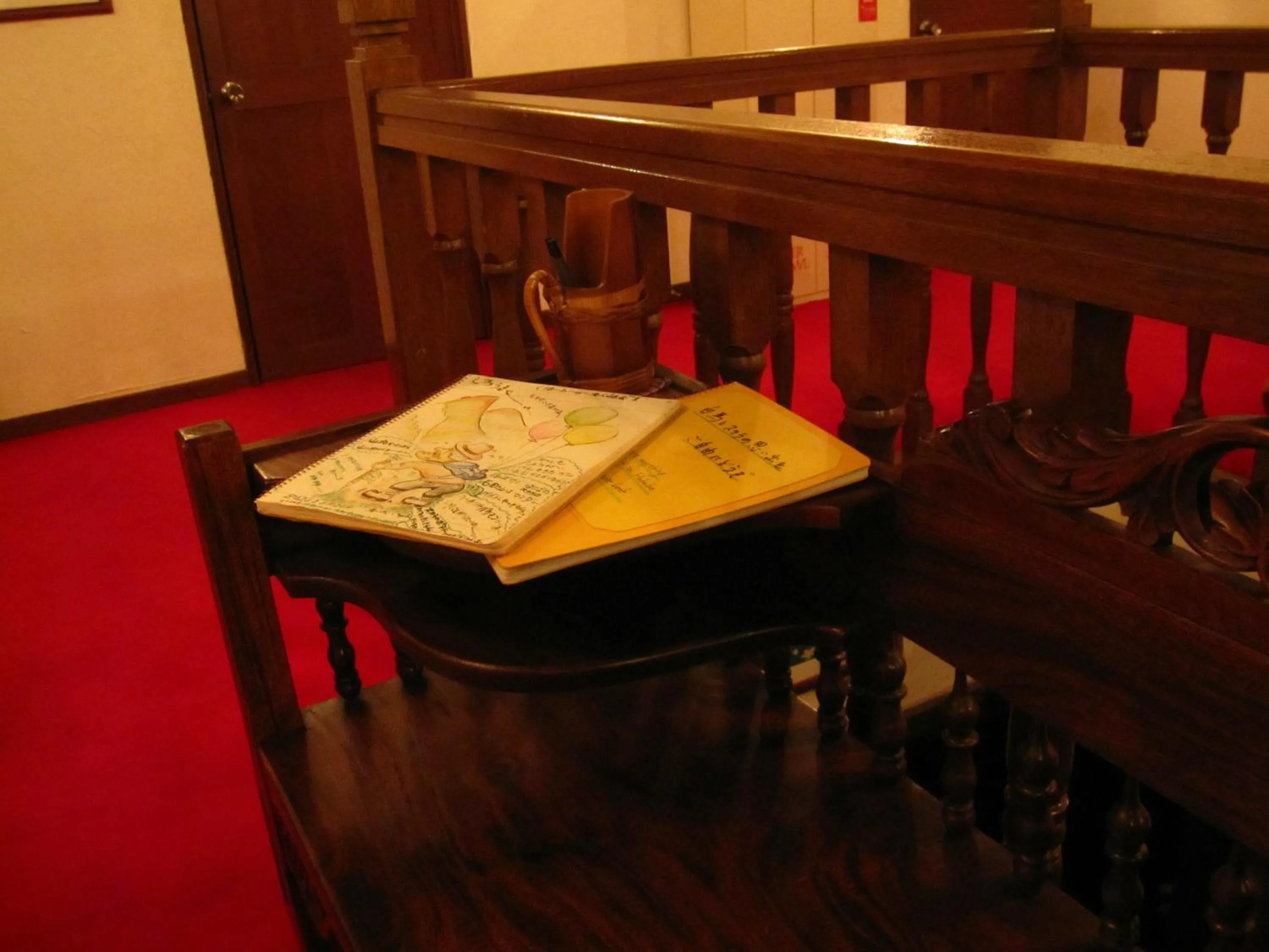 Decorative detail in Hakuba Skala Inn