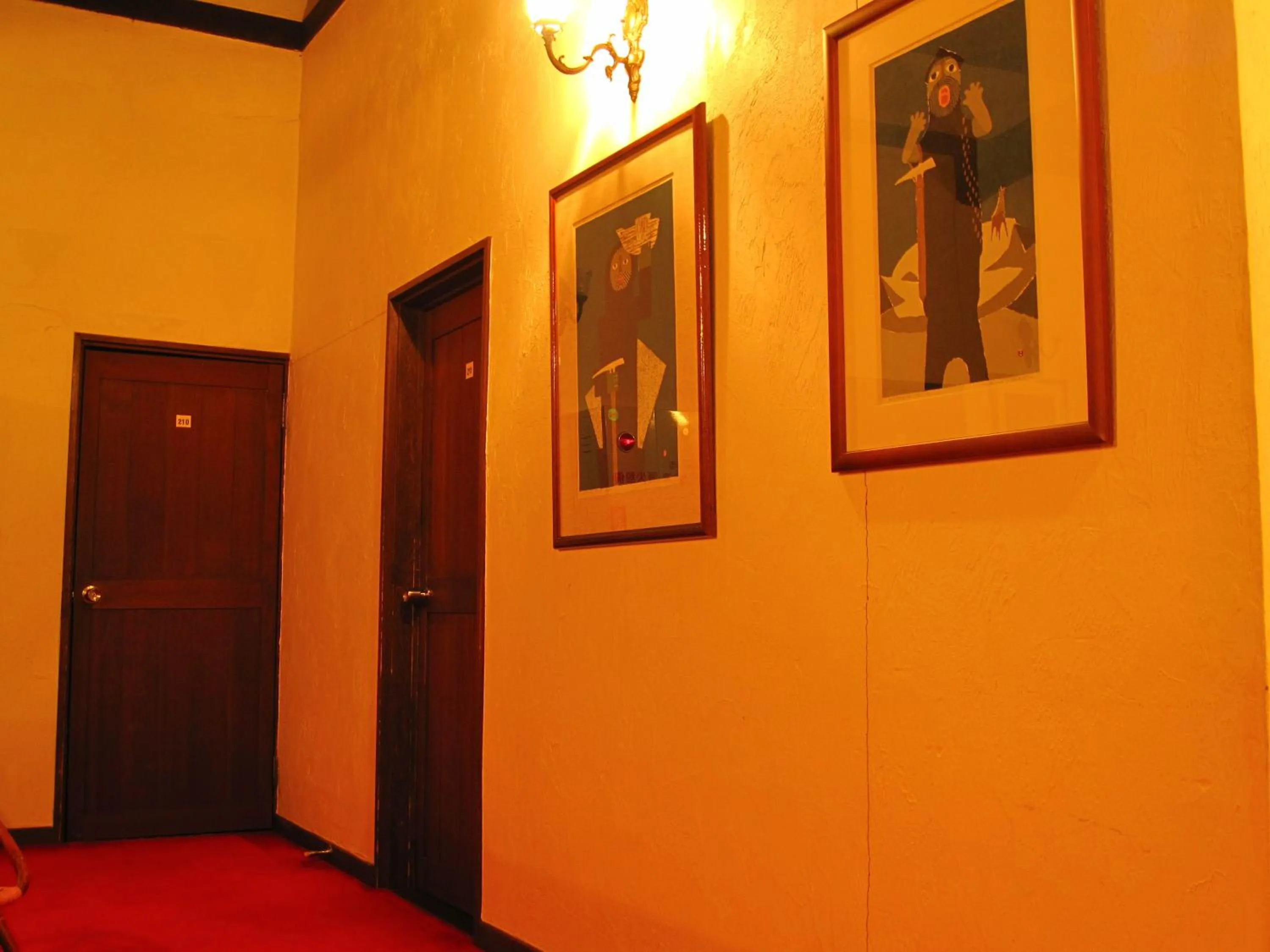 Decorative detail in Hakuba Skala Inn