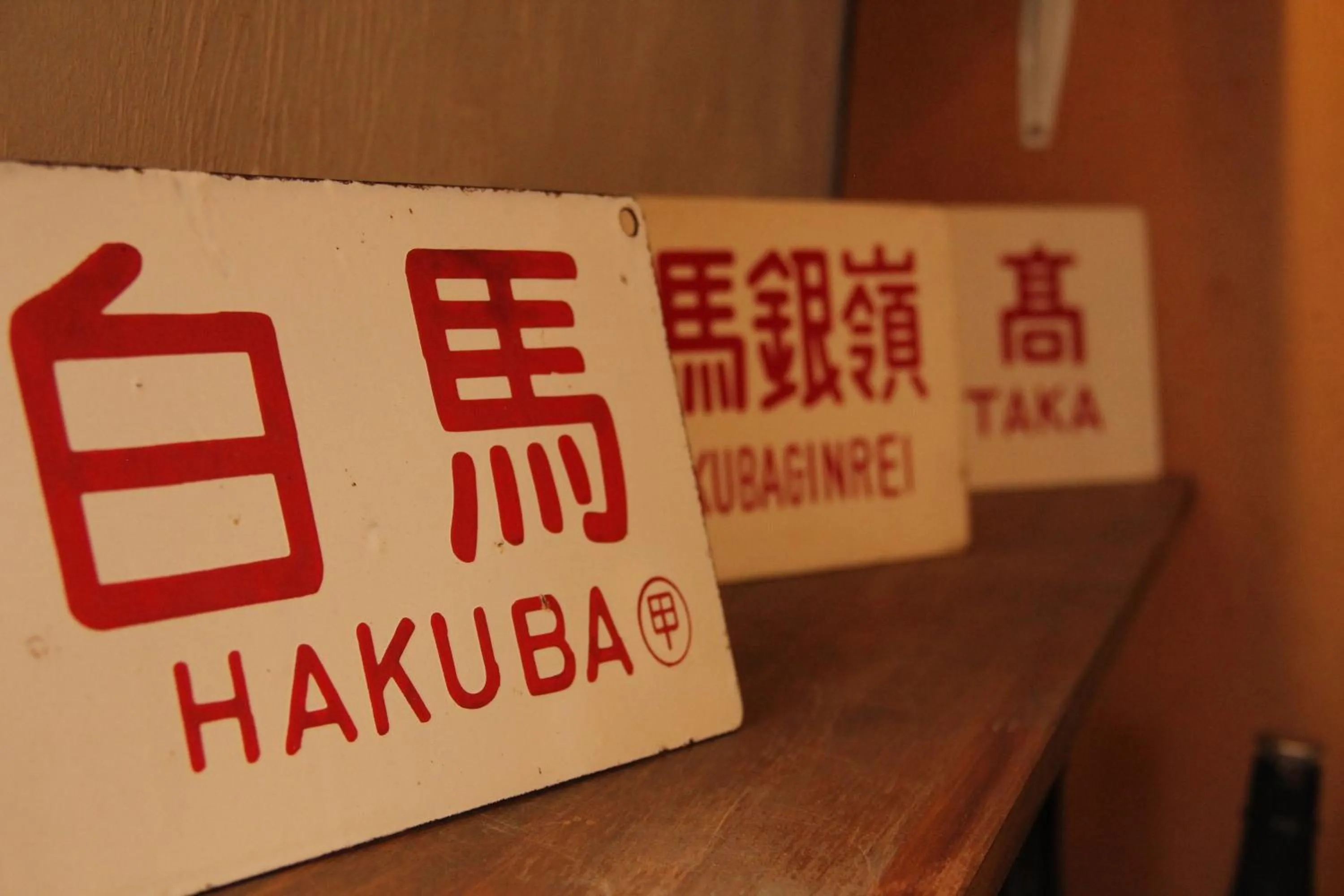 Decorative detail in Hakuba Skala Inn