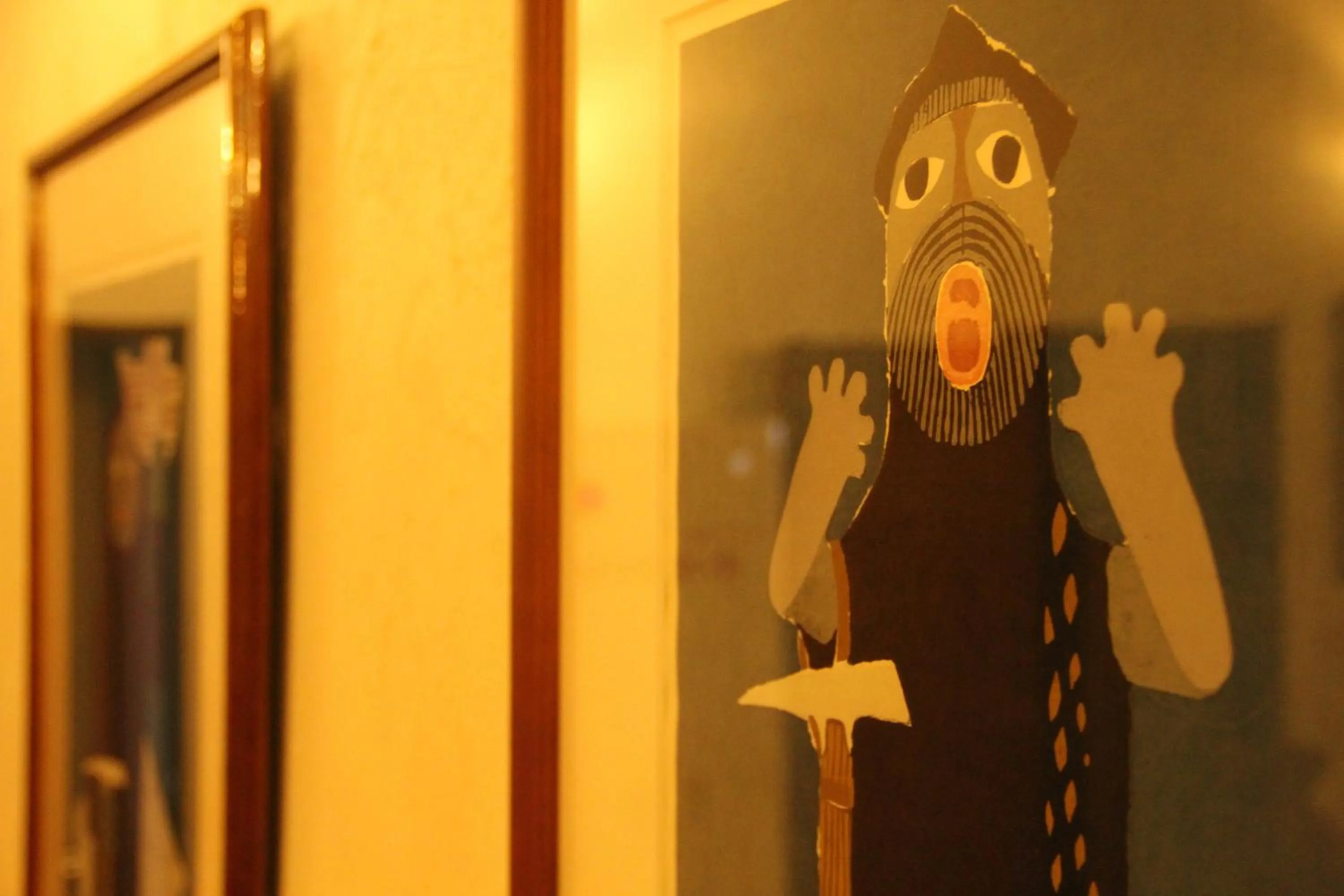 Decorative detail in Hakuba Skala Inn