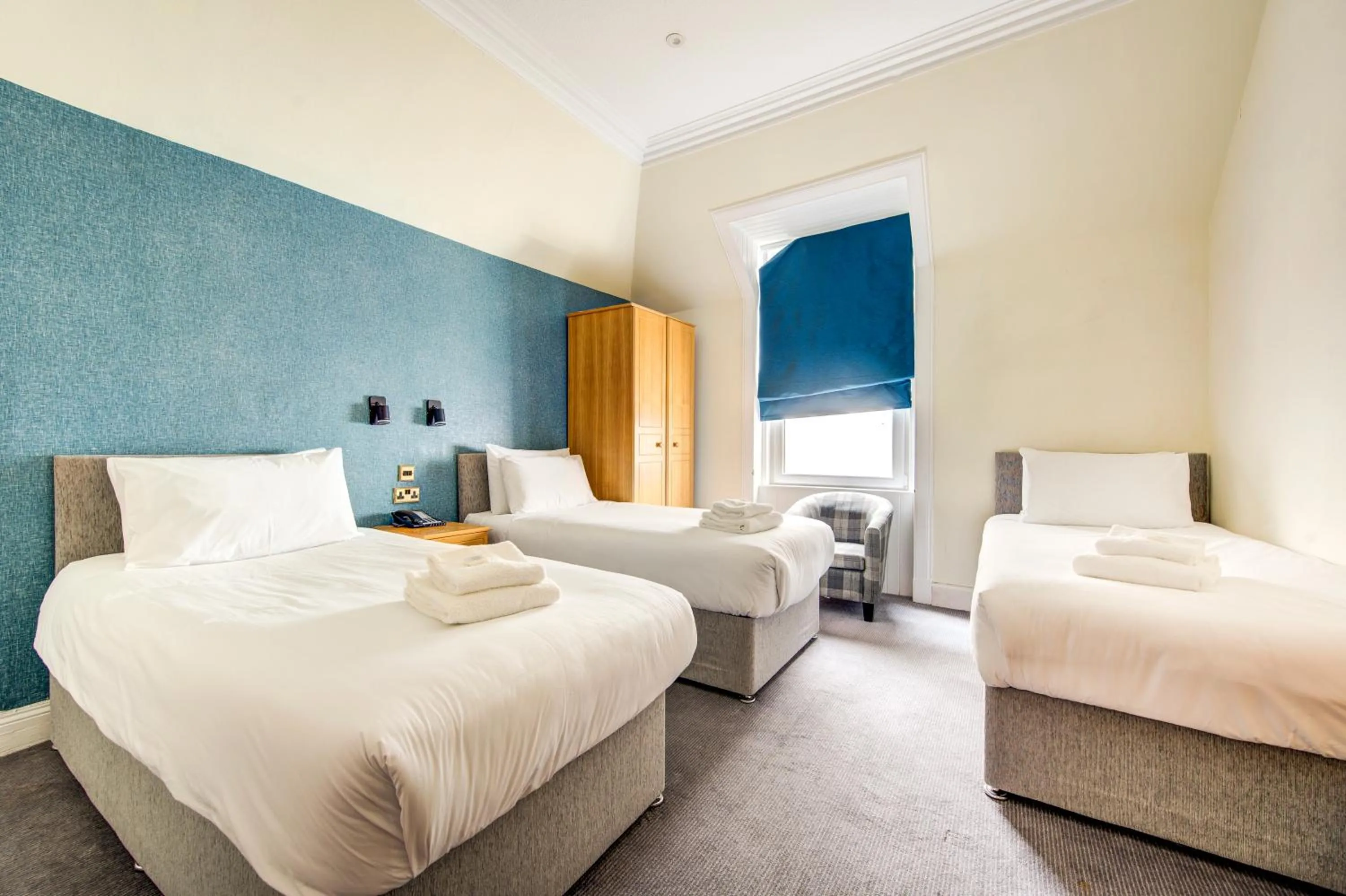 Bed in The Morar Hotel