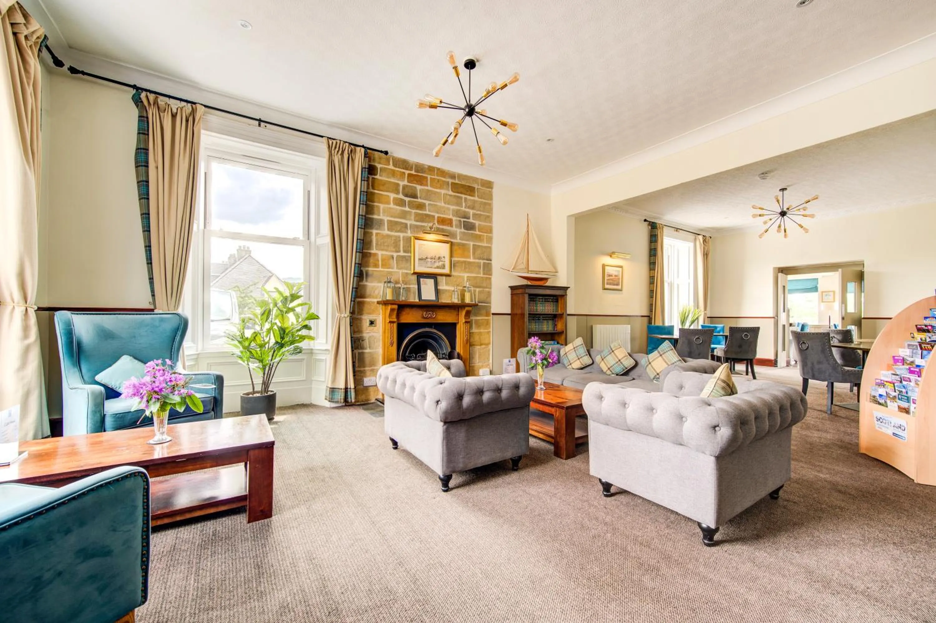 Lobby or reception in The Morar Hotel