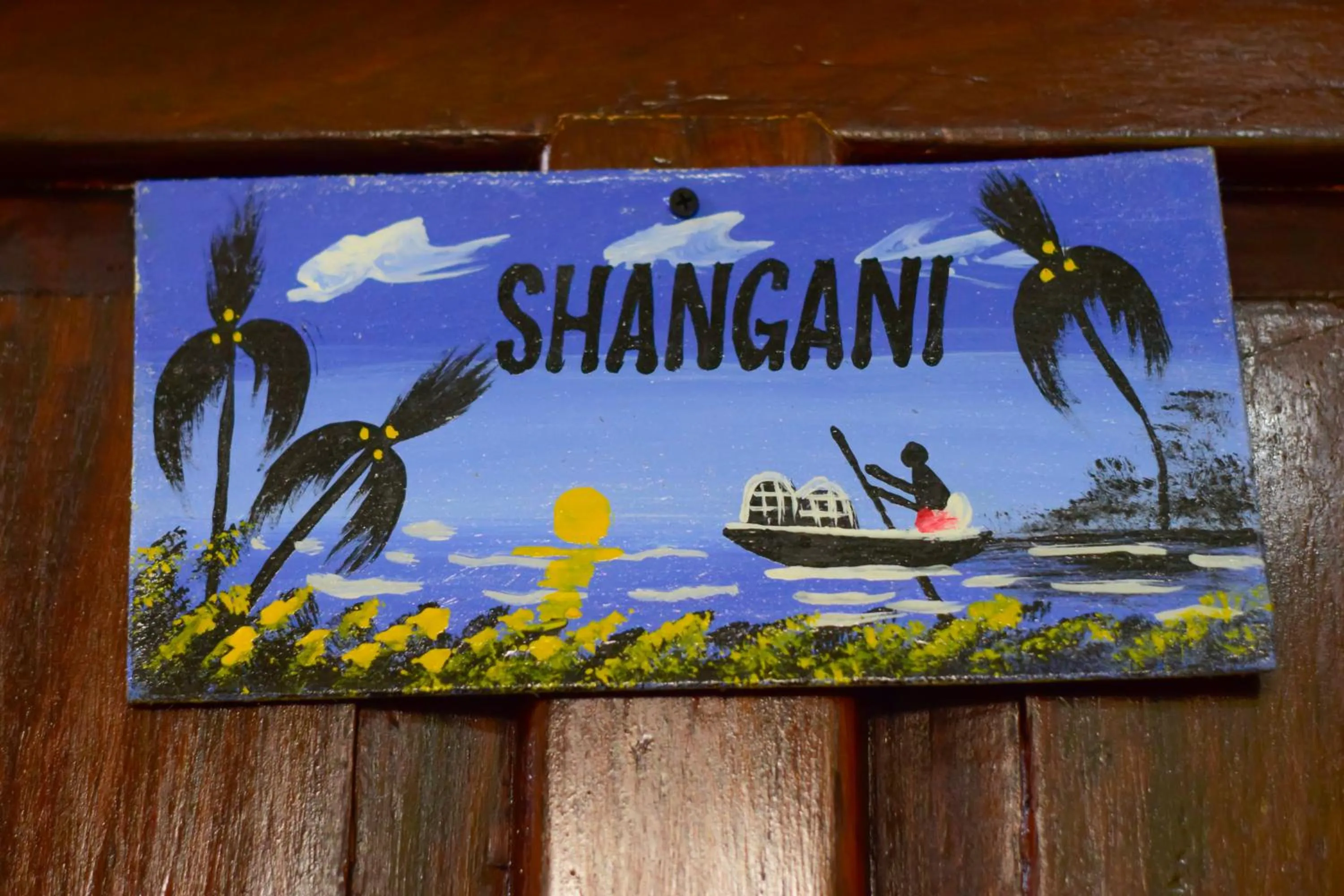 Decorative detail in Rafiki Apartment