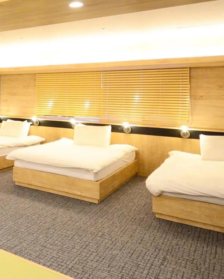 Bed in First Cabin Midosuji Namba