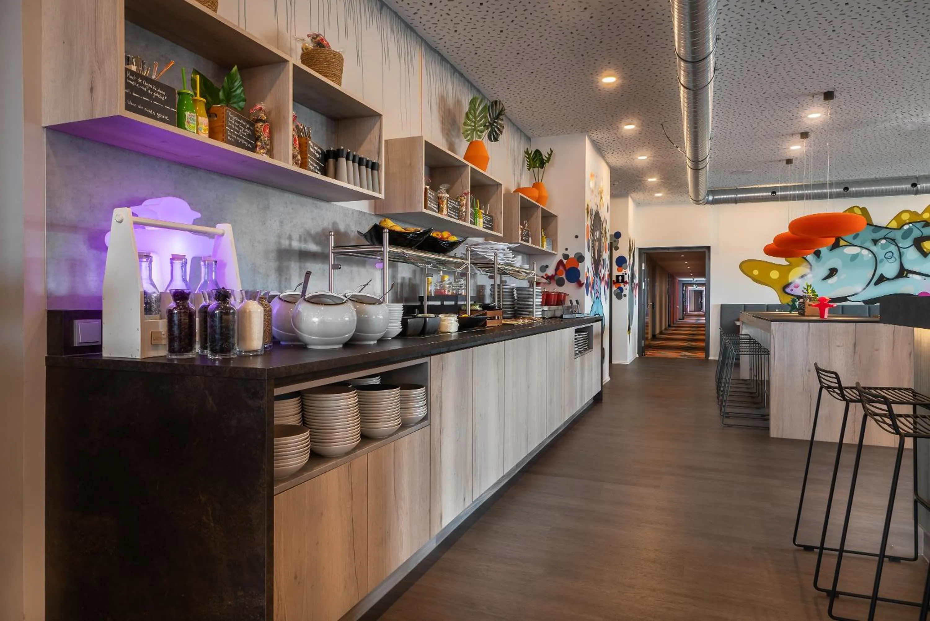 Buffet breakfast in Holiday Inn - the niu, Hide Berlin Friedrichshain by IHG