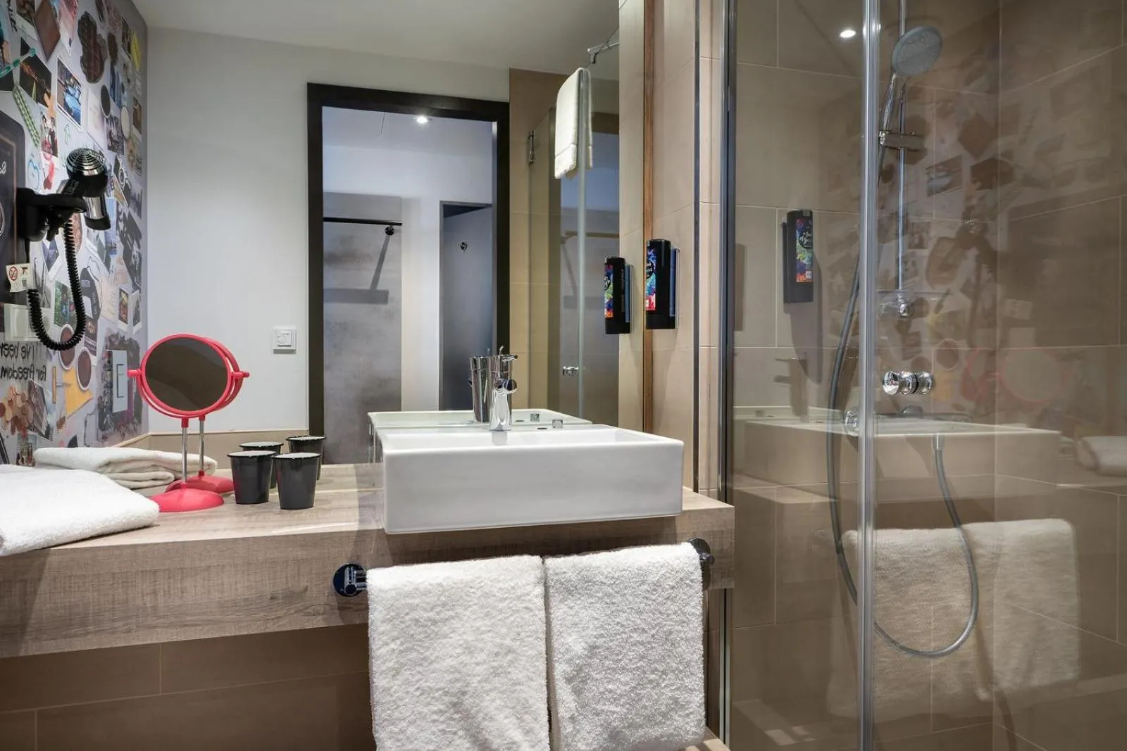 Shower in Holiday Inn - the niu, Hide Berlin Friedrichshain by IHG