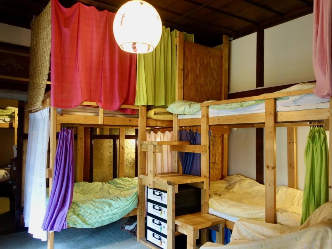 Bed in The Otaornai Backpacker's Hostel Morinoki