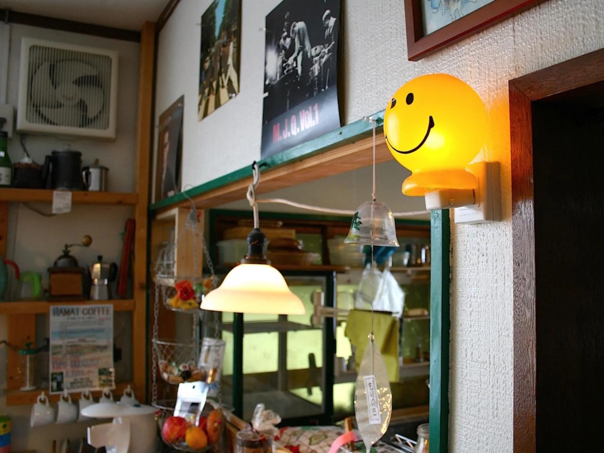 Decorative detail in The Otaornai Backpacker's Hostel Morinoki