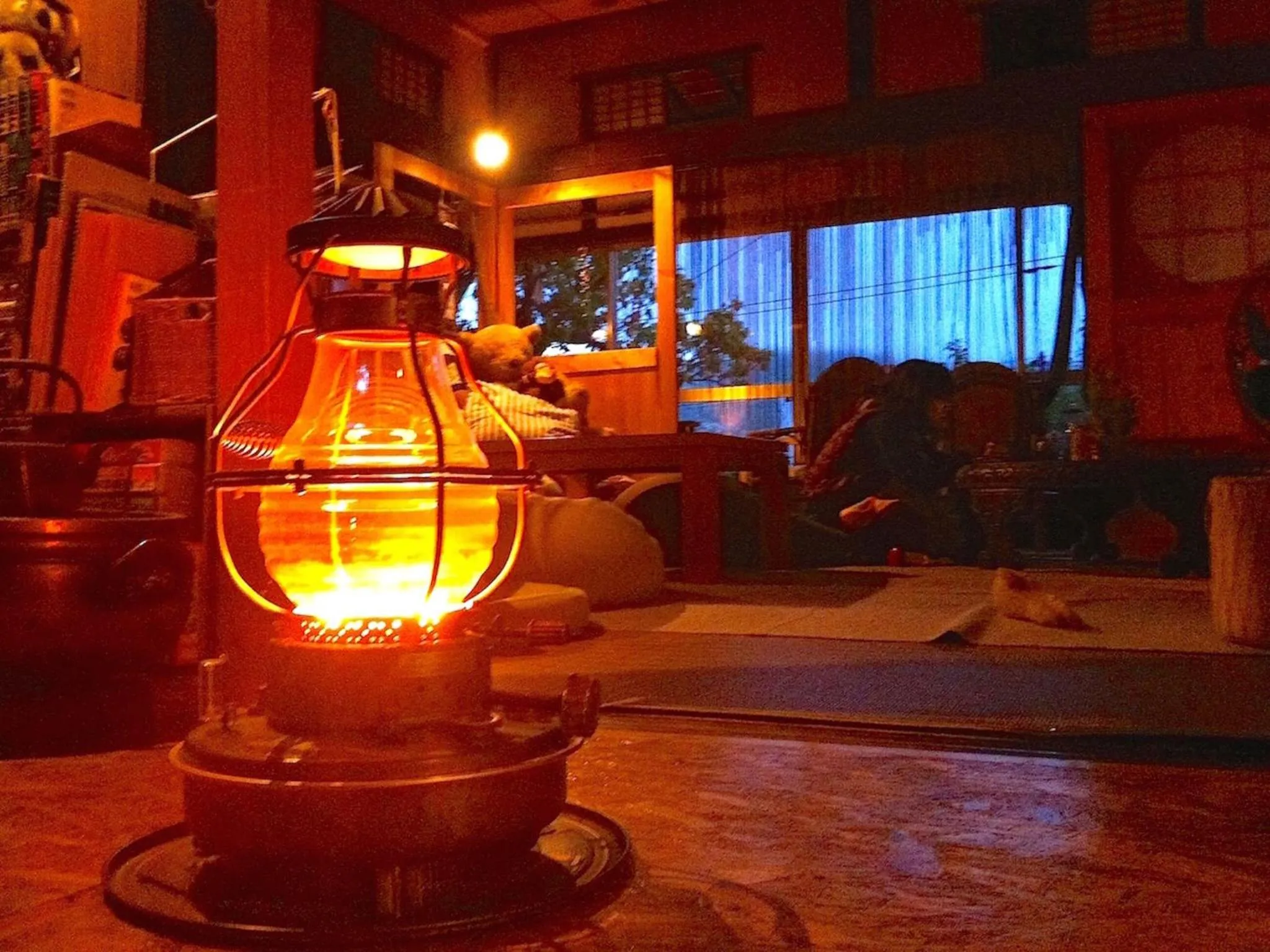 Decorative detail in The Otaornai Backpacker's Hostel Morinoki