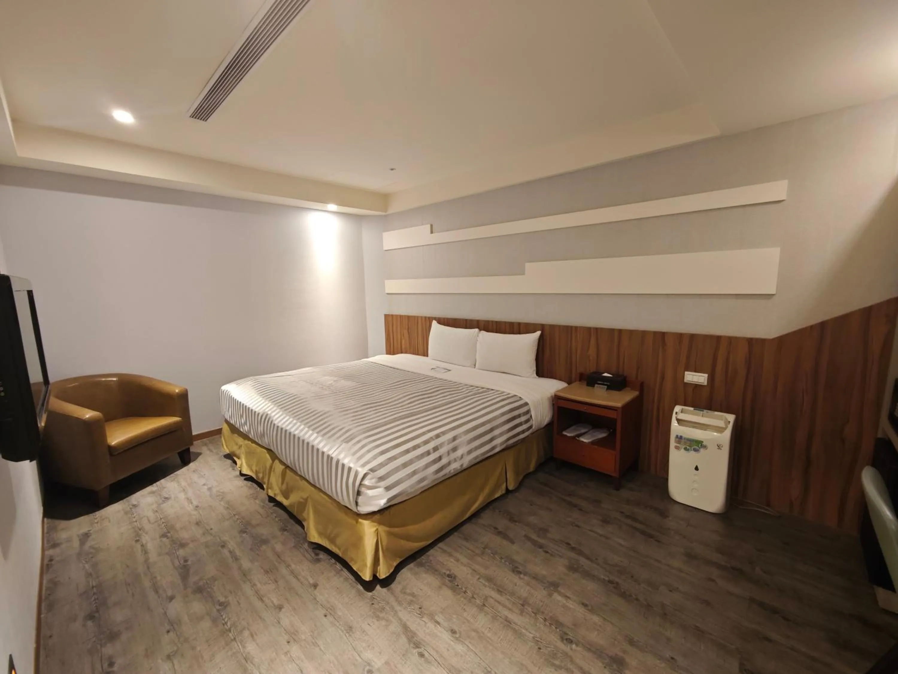 Bed in 西門大飯店 Ximen Hotel