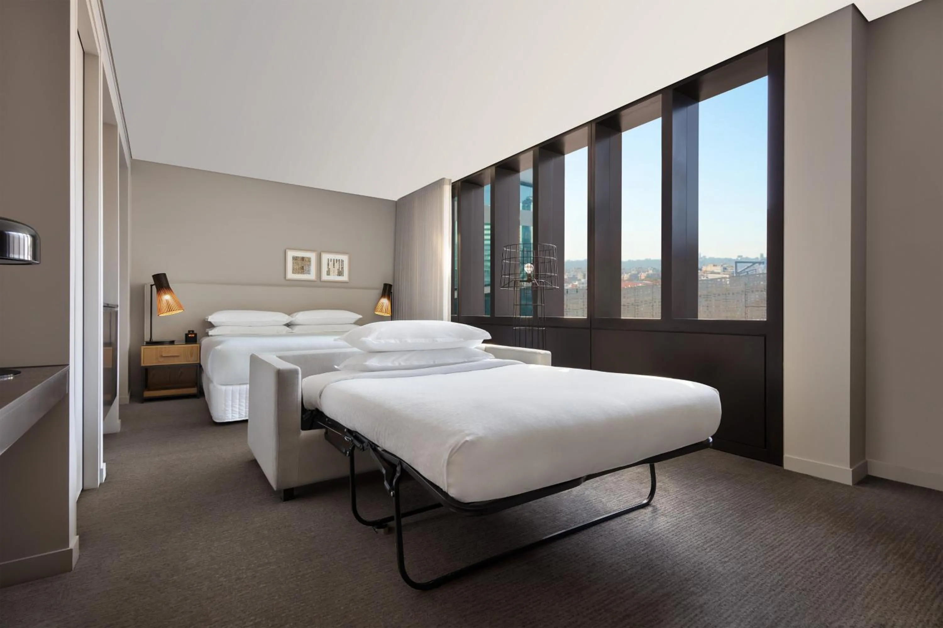 Bedroom, Bed in Four Points by Sheraton Sydney, Central Park