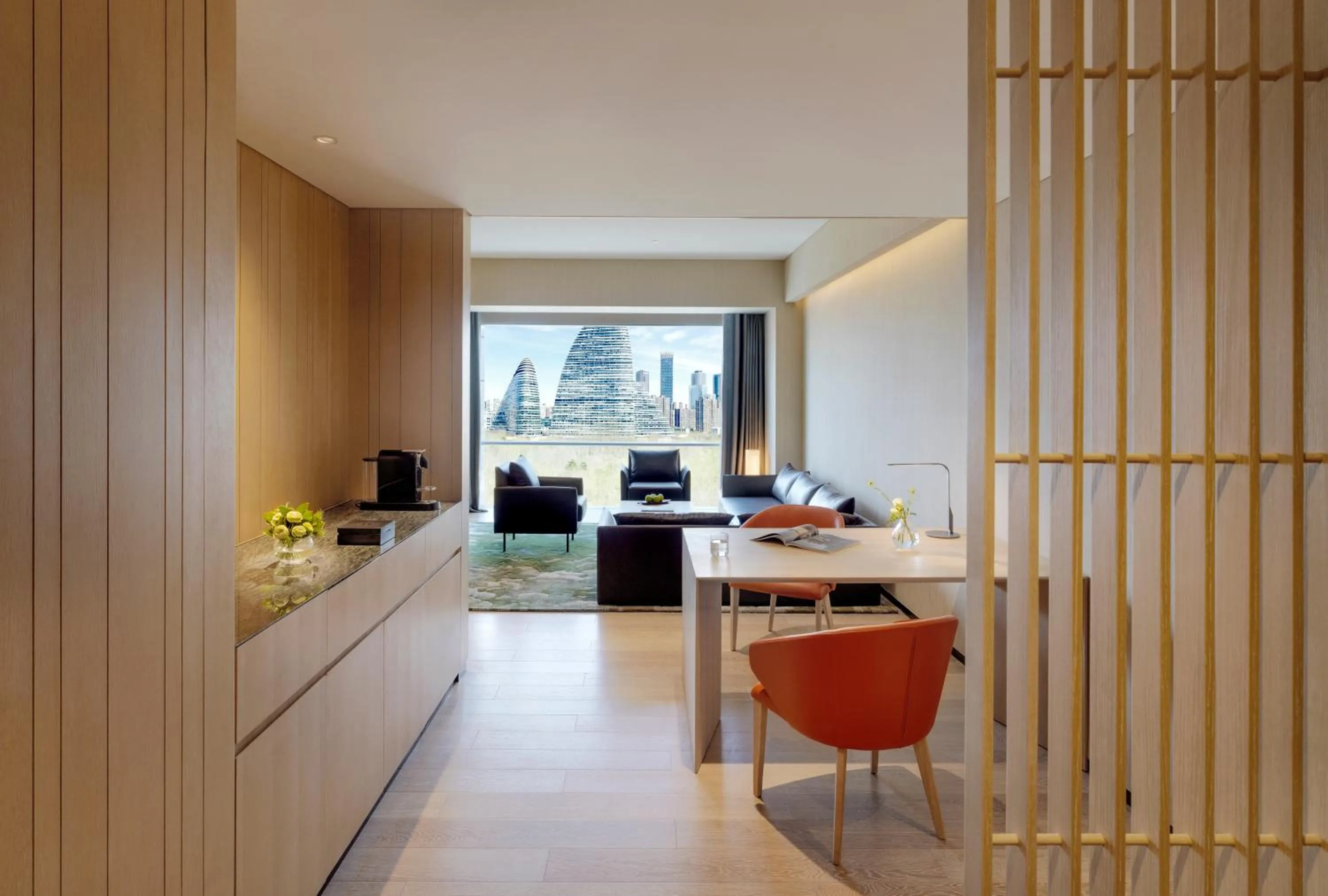 Living room in Hyatt Regency Beijing Wangjing