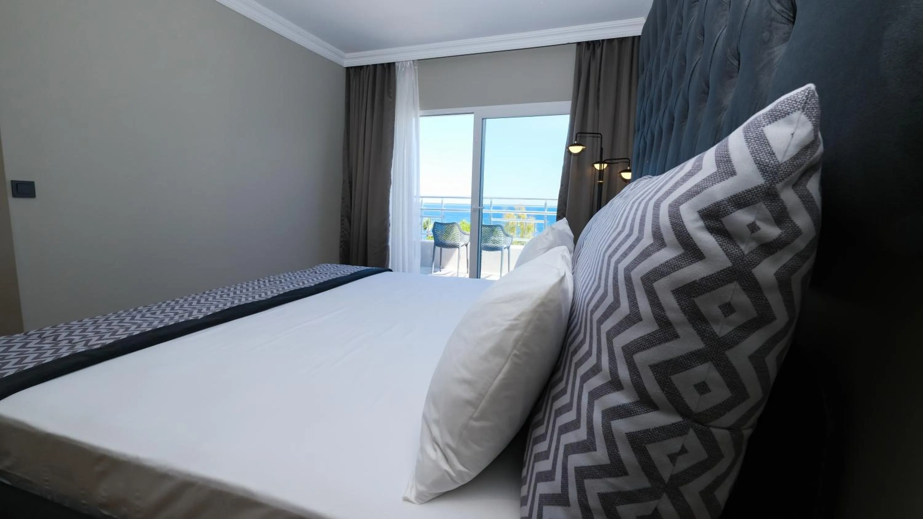 Bed in Sea City Devran Hotel & Spa