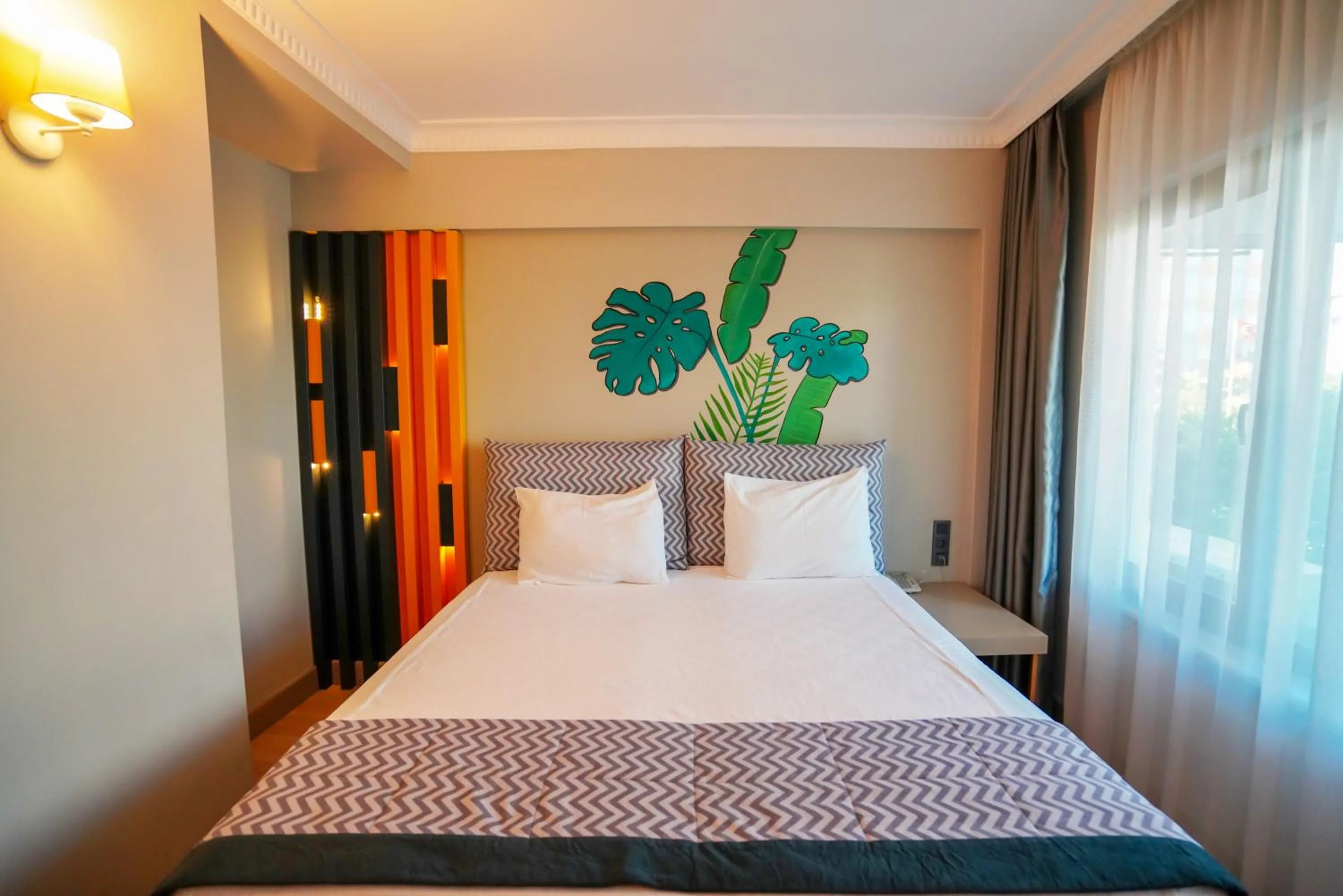 Bed in Sea City Devran Hotel & Spa