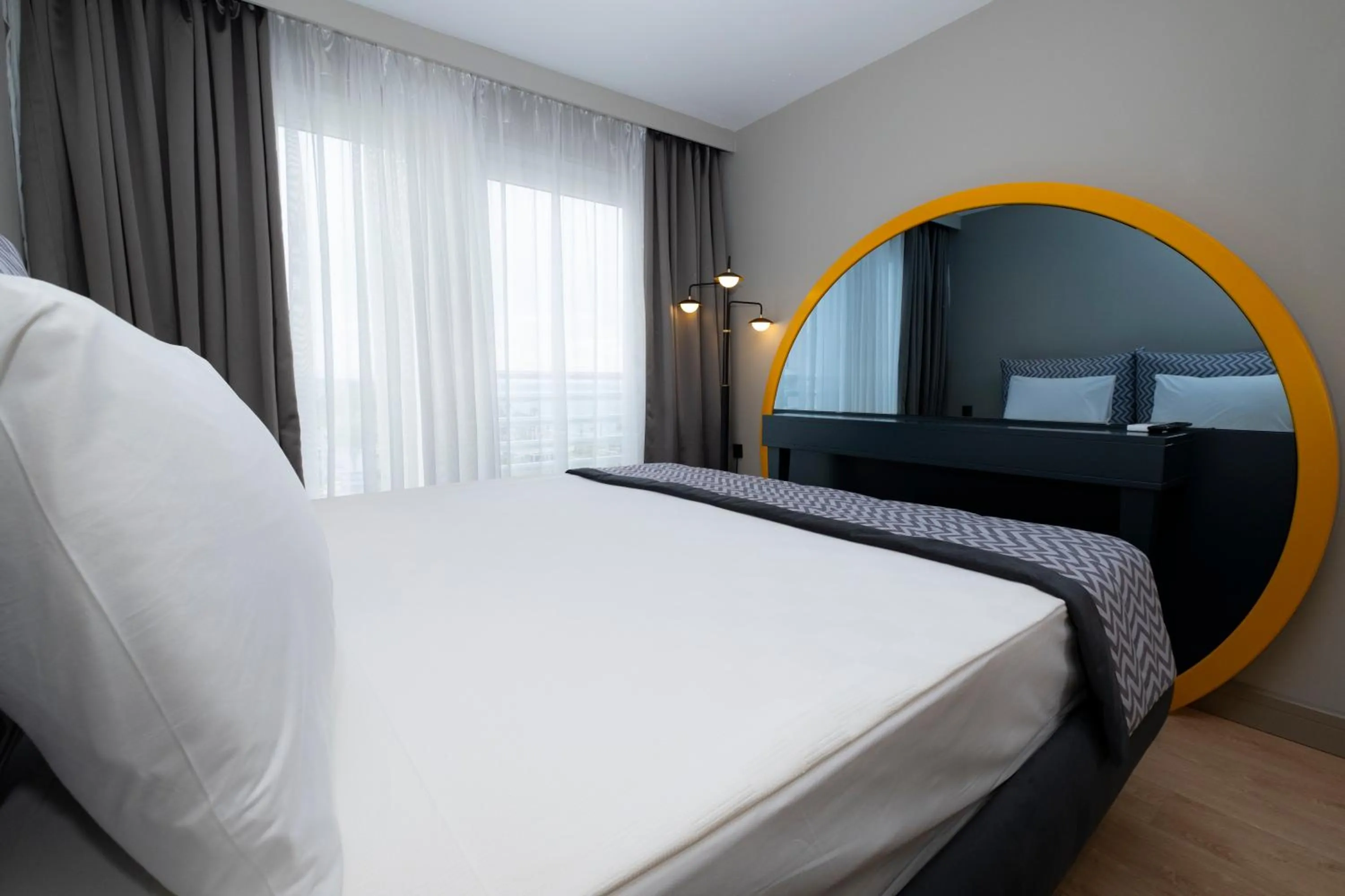 Bed in Sea City Devran Hotel & Spa