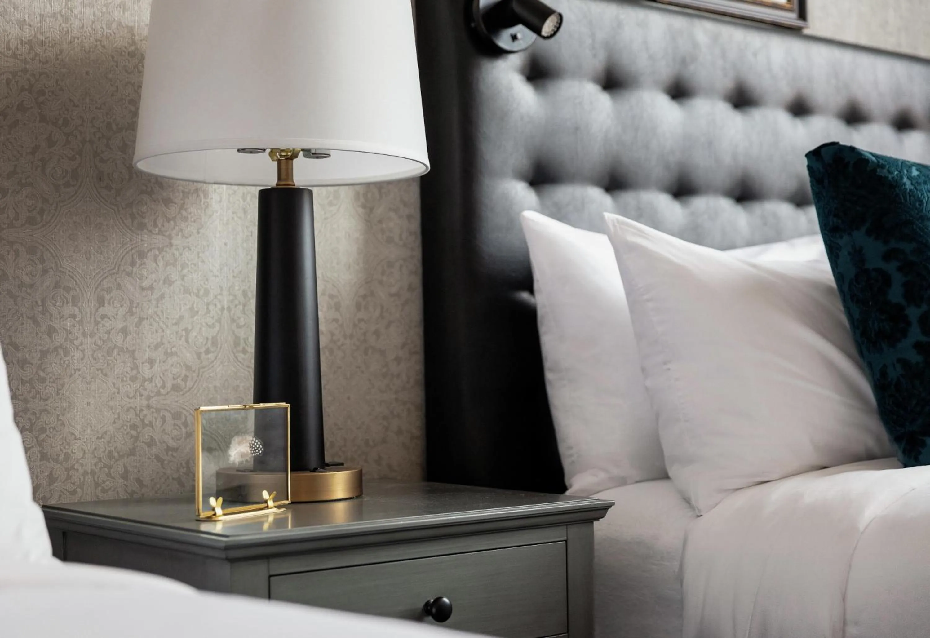 Bed in Foundry Hotel Asheville, Curio Collection By Hilton