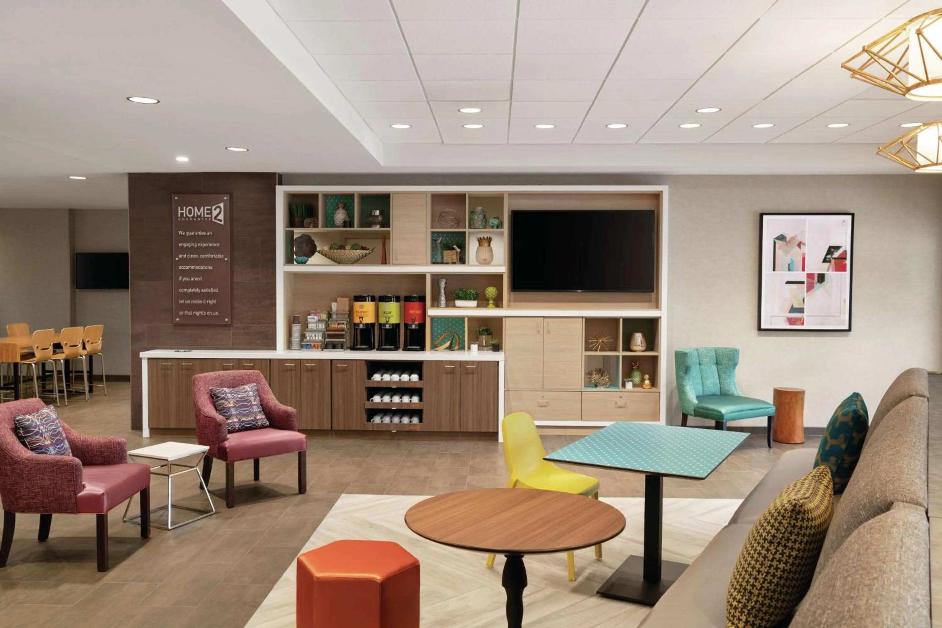 Lobby or reception in Home2 Suites By Hilton Lancaster