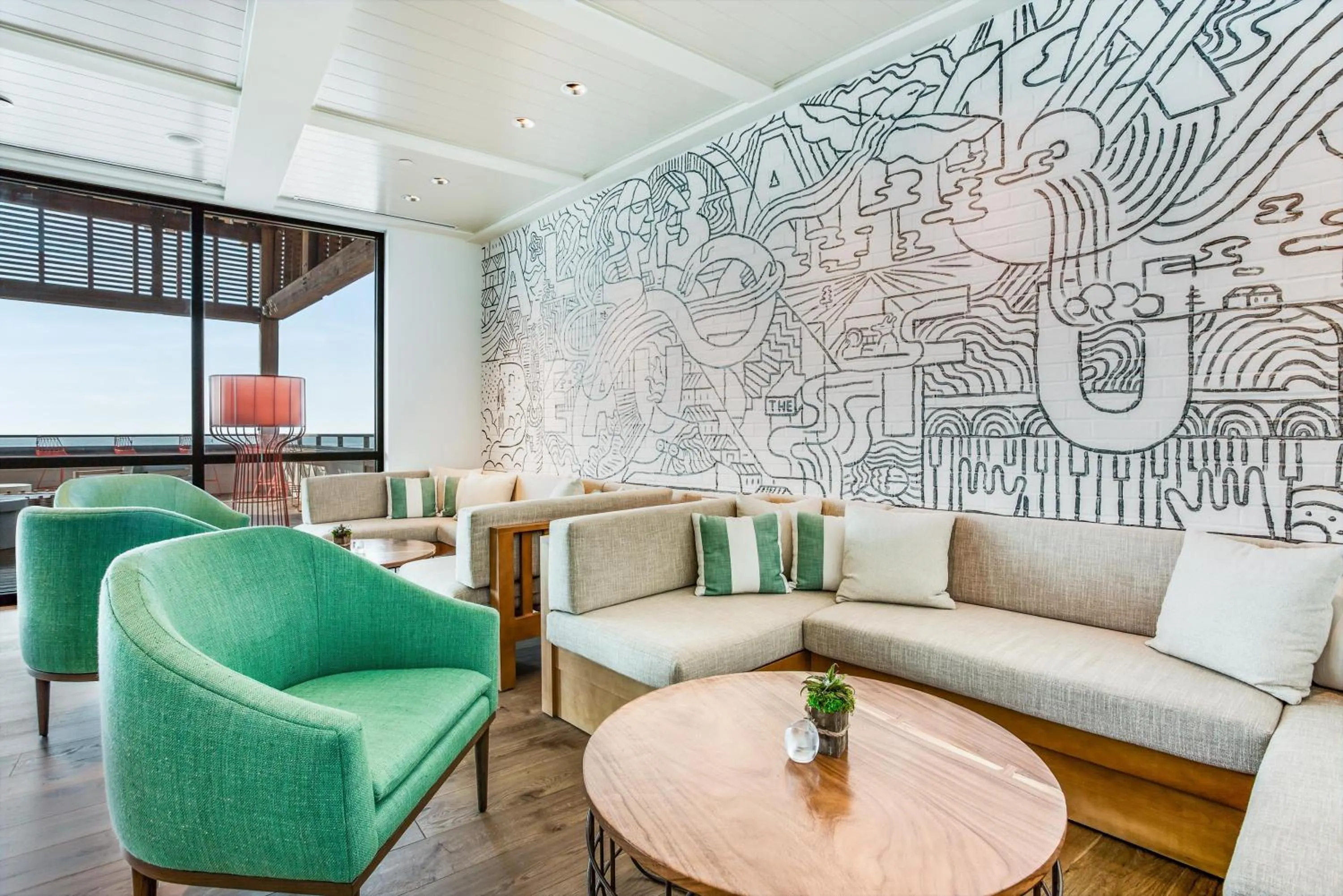 Lobby or reception in The Lodge at Gulf State Park, A Hilton Hotel