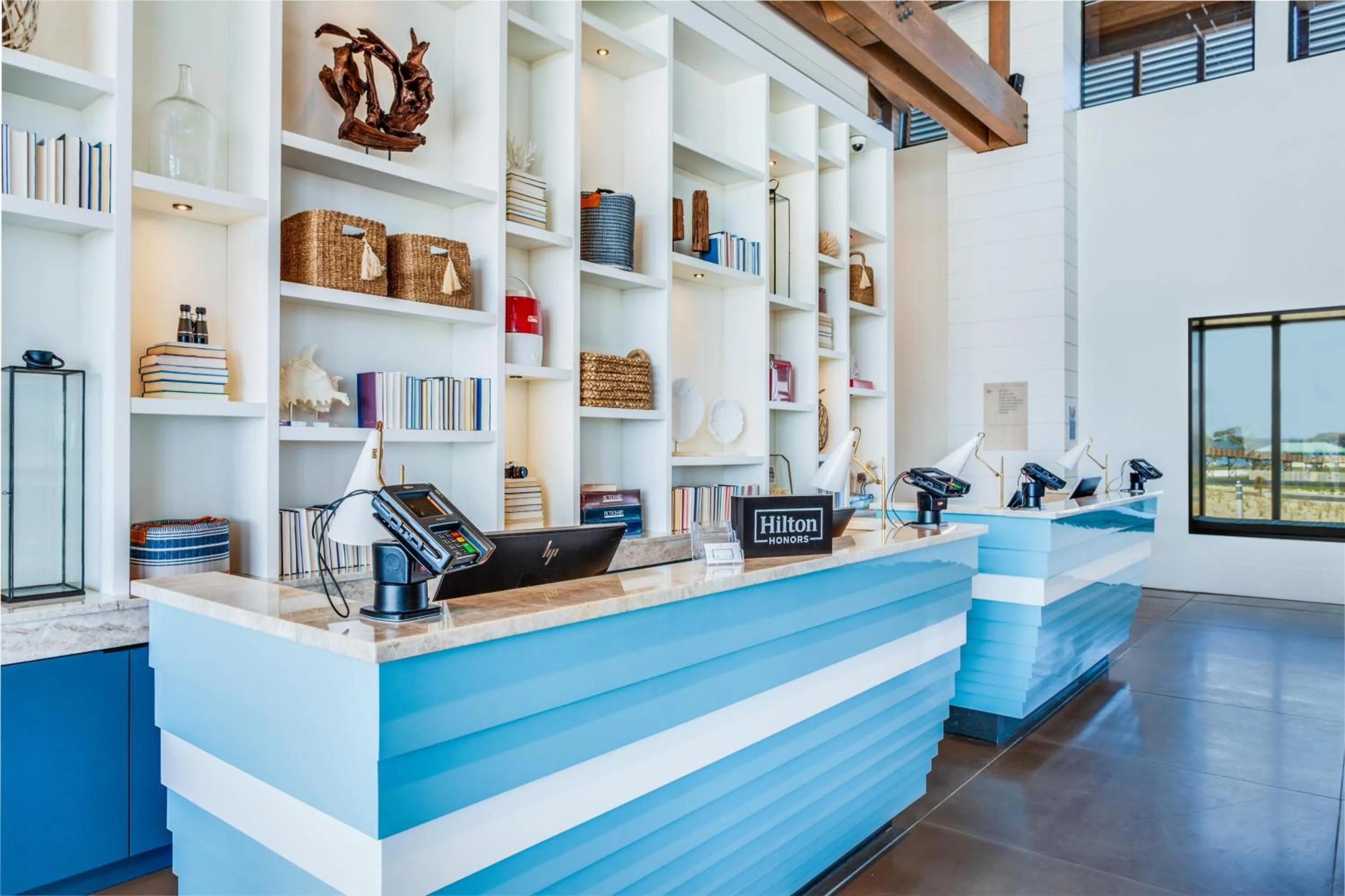 Lobby or reception in The Lodge at Gulf State Park, A Hilton Hotel