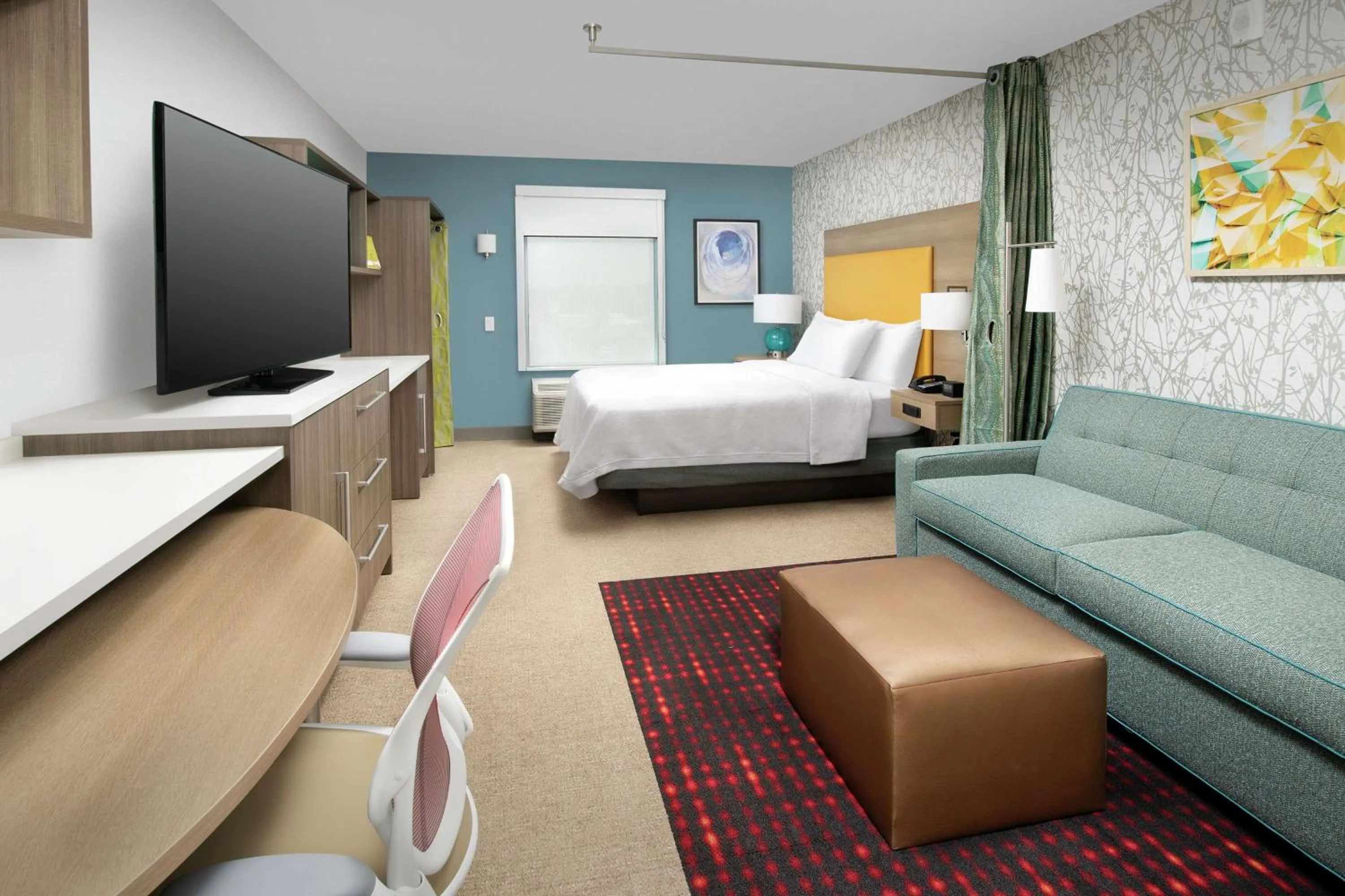 Bedroom, Bed in Home2 Suites By Hilton Longmont