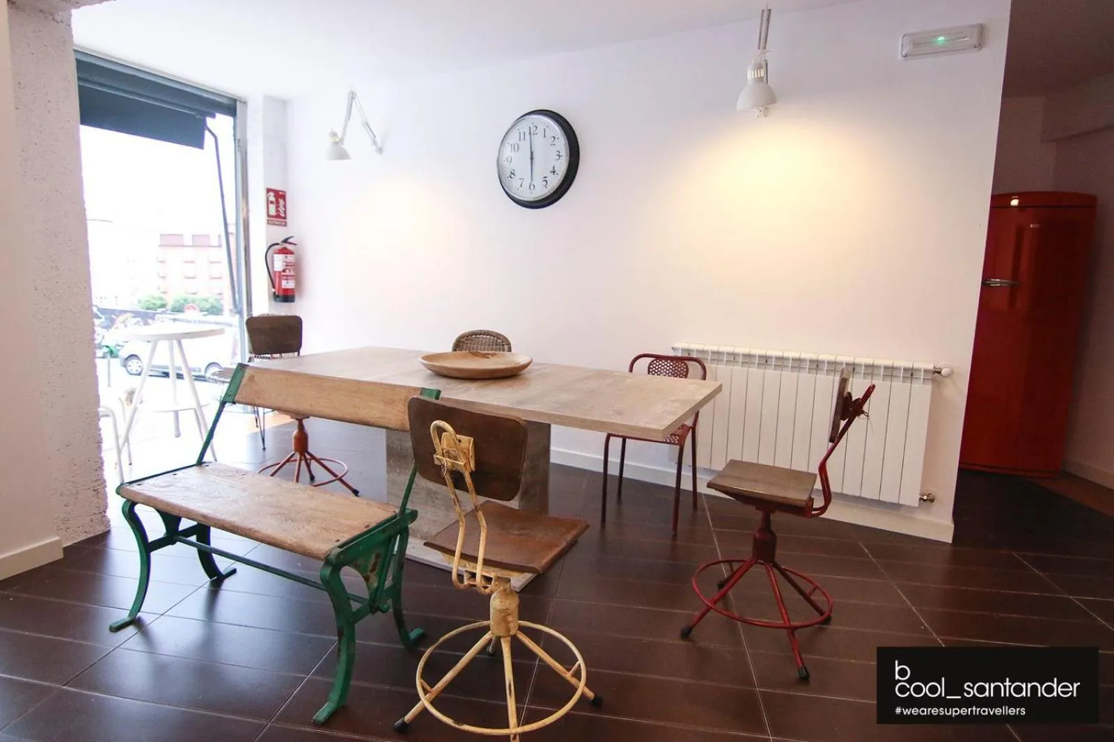 On site in Enjoy Santander