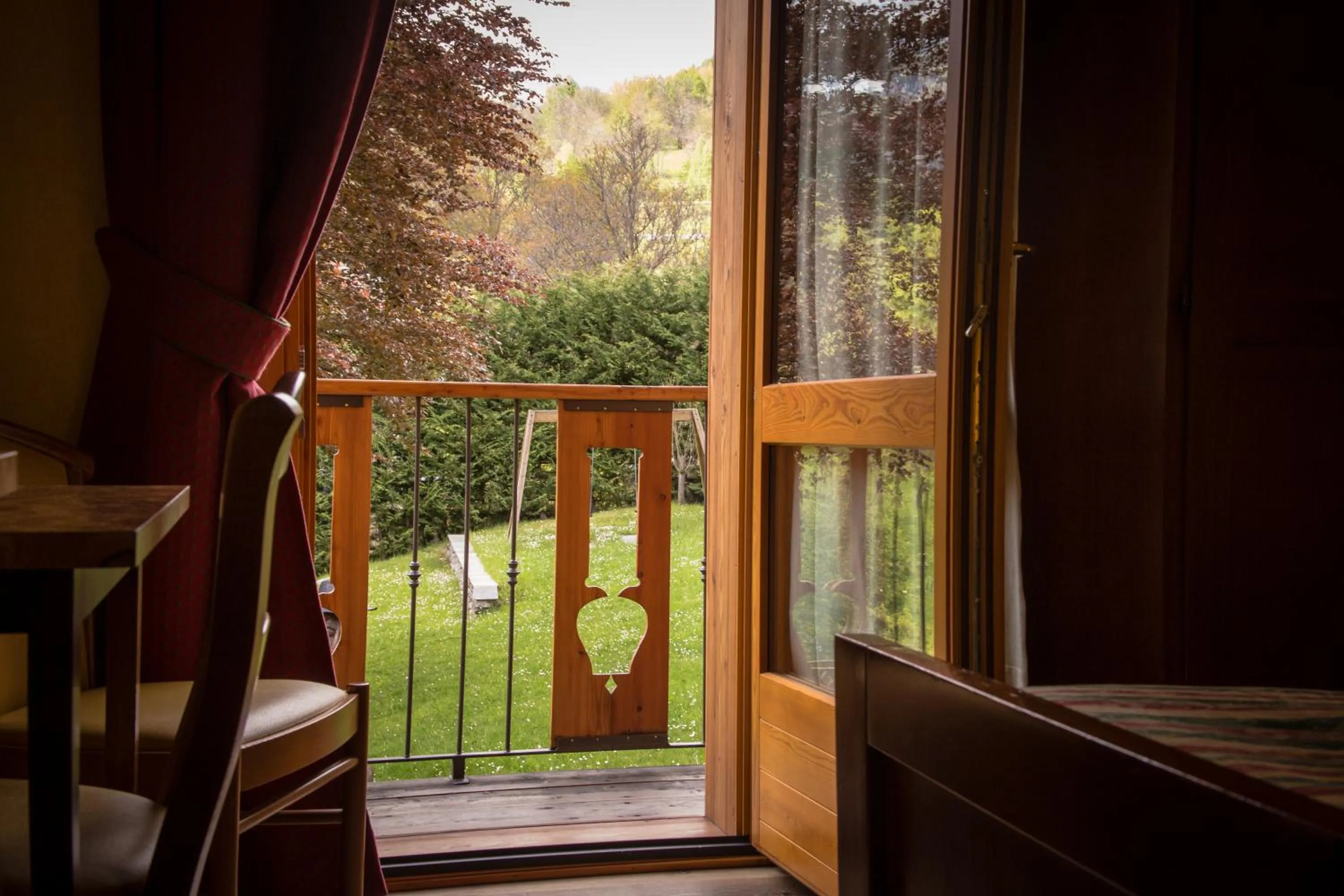Balcony/Terrace in Hotel Beau Sejour Pré-Saint-Didier