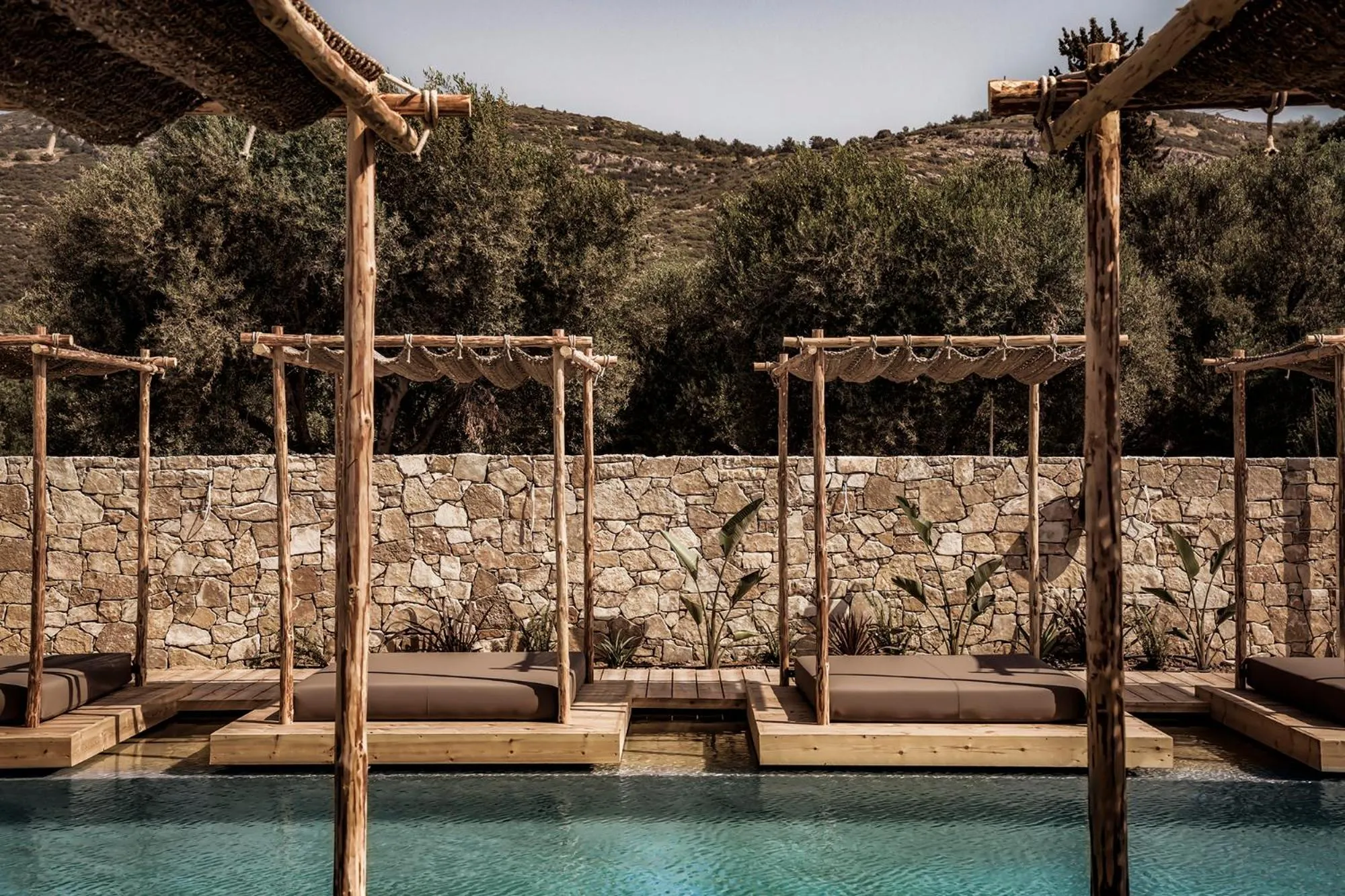 Swimming pool in Doryssa Boutique Hotel