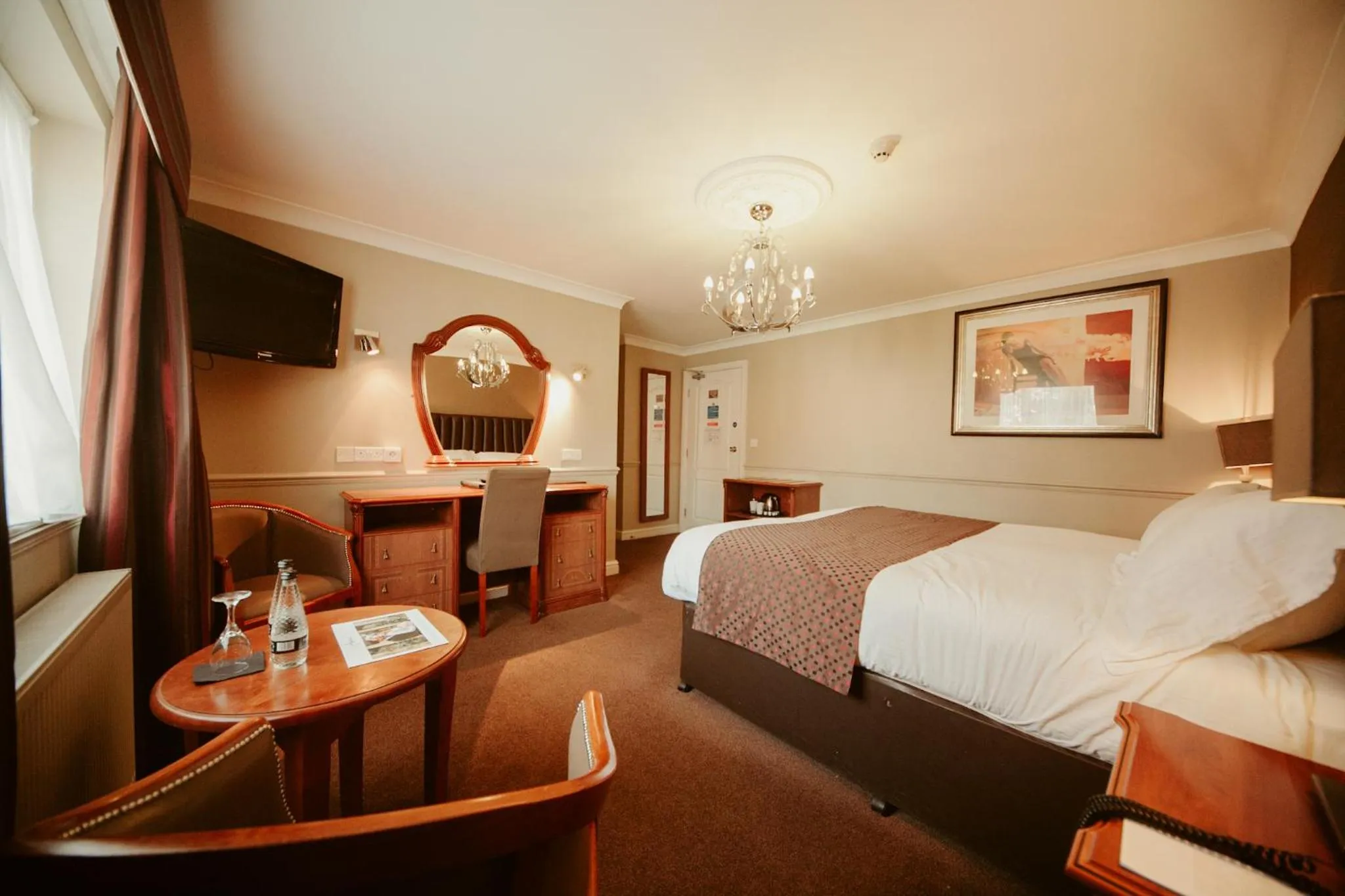 Bed in The Ashbourne Hotel, BW Signature Collection