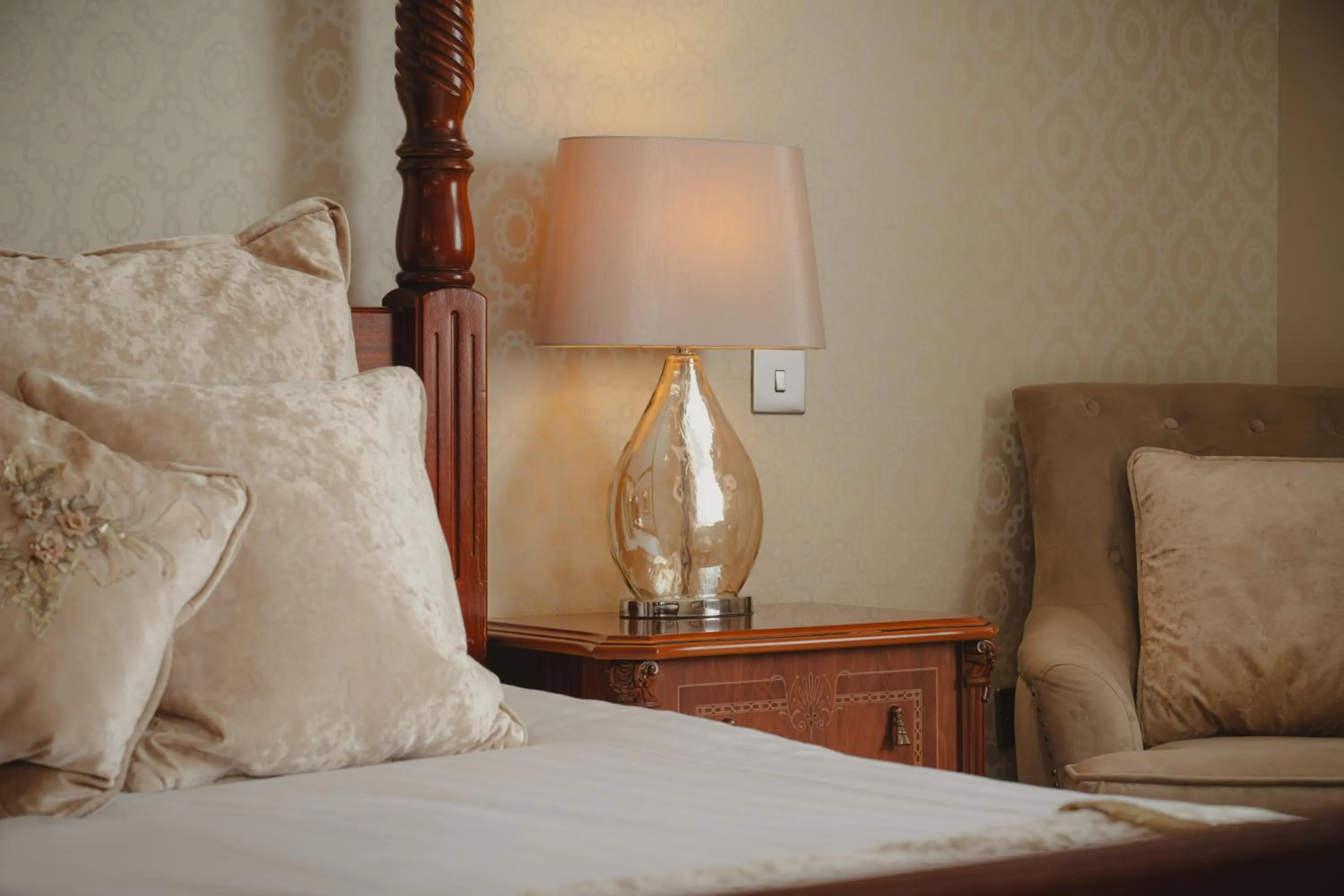 Bed in The Ashbourne Hotel, BW Signature Collection