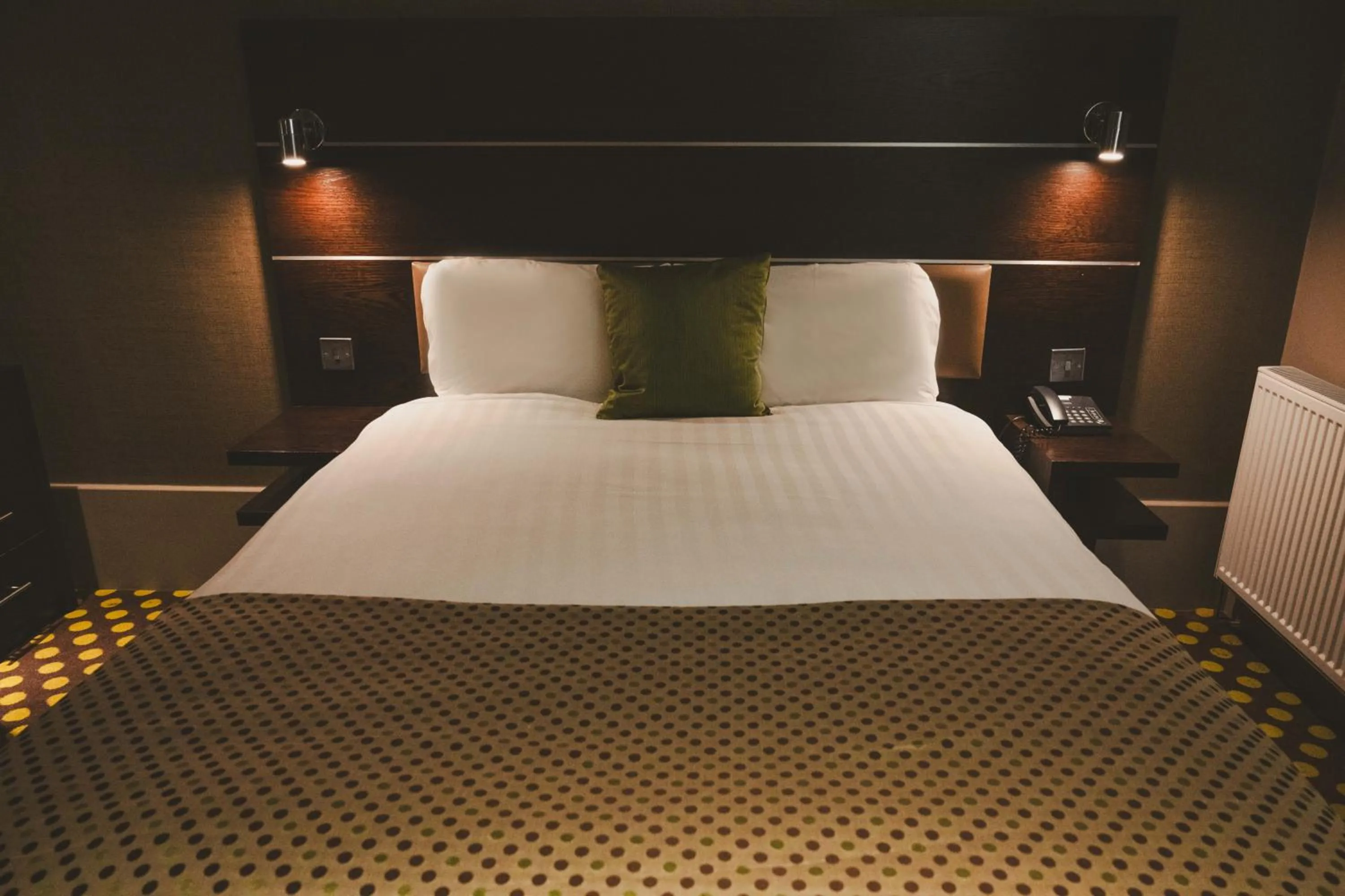 Bed in The Ashbourne Hotel, BW Signature Collection