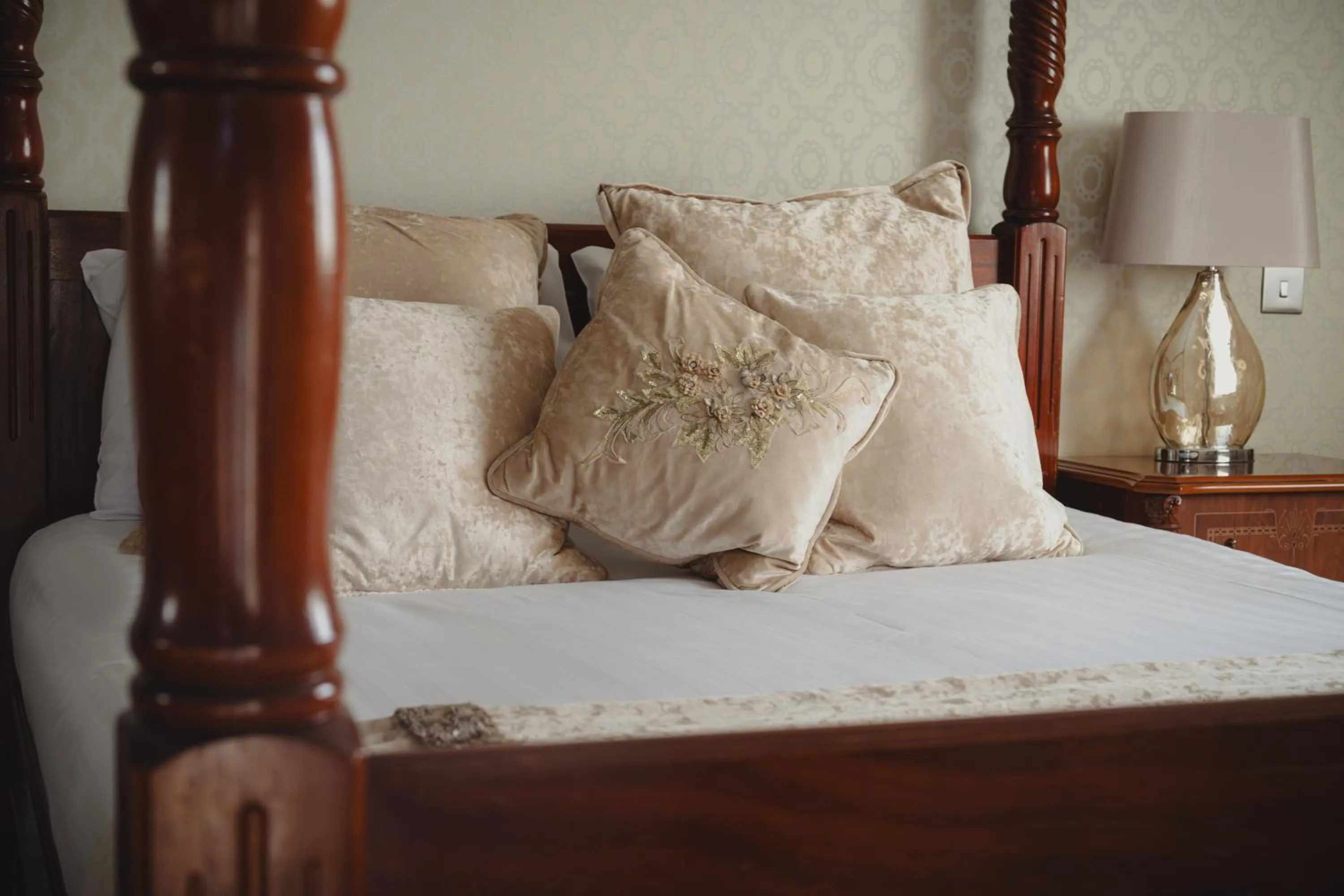 Bed in The Ashbourne Hotel, BW Signature Collection