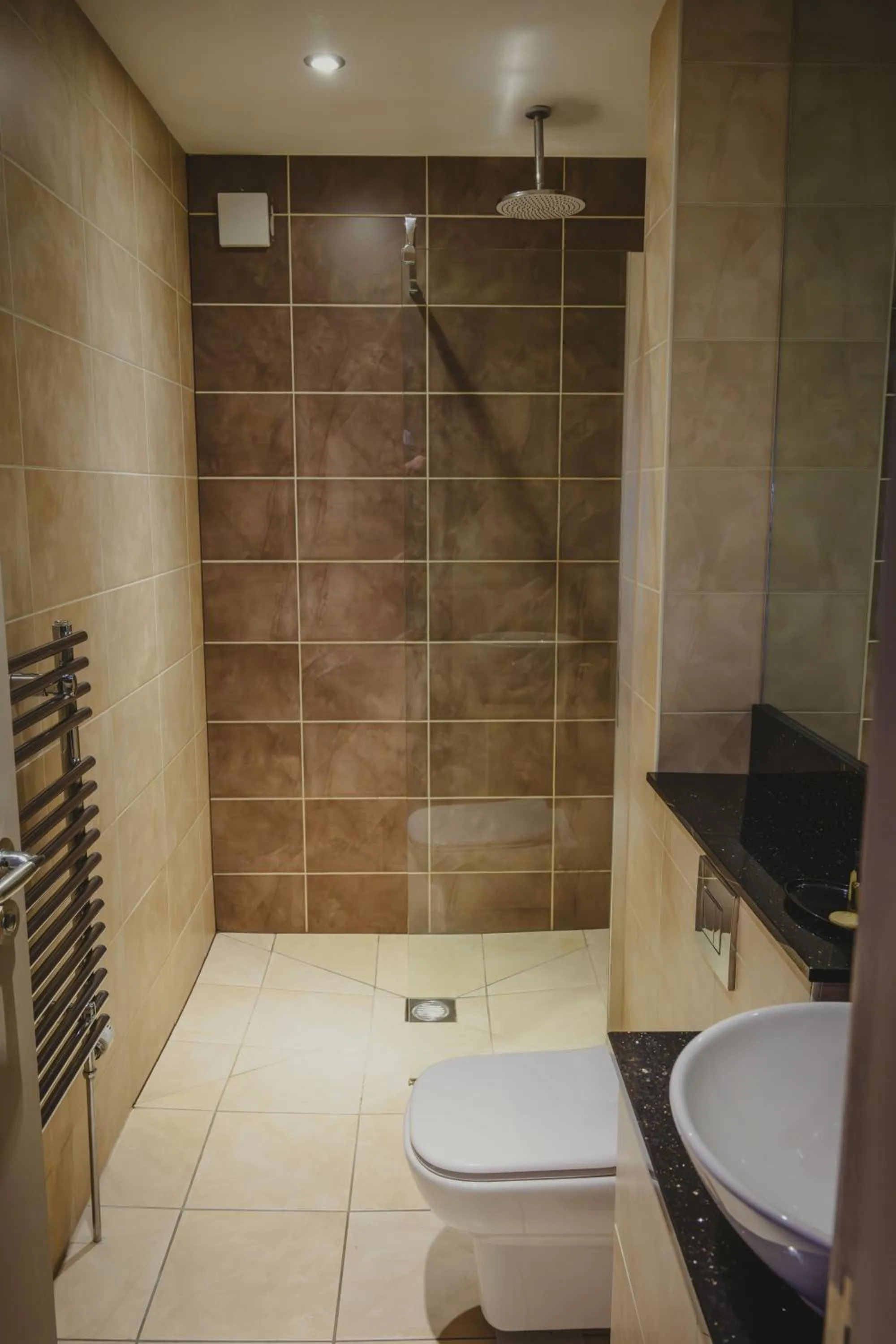 Shower in The Ashbourne Hotel, BW Signature Collection