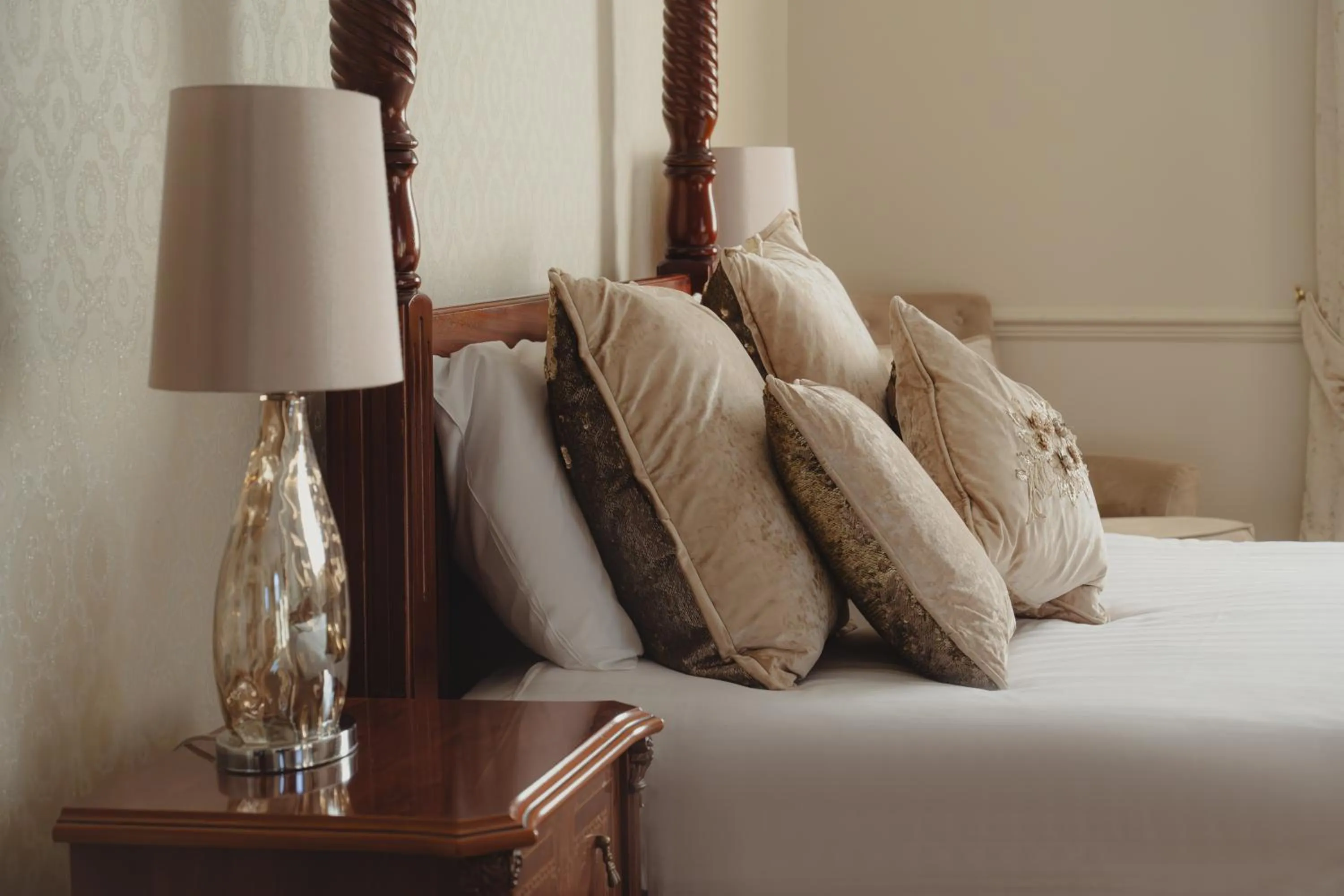 Bed in The Ashbourne Hotel, BW Signature Collection