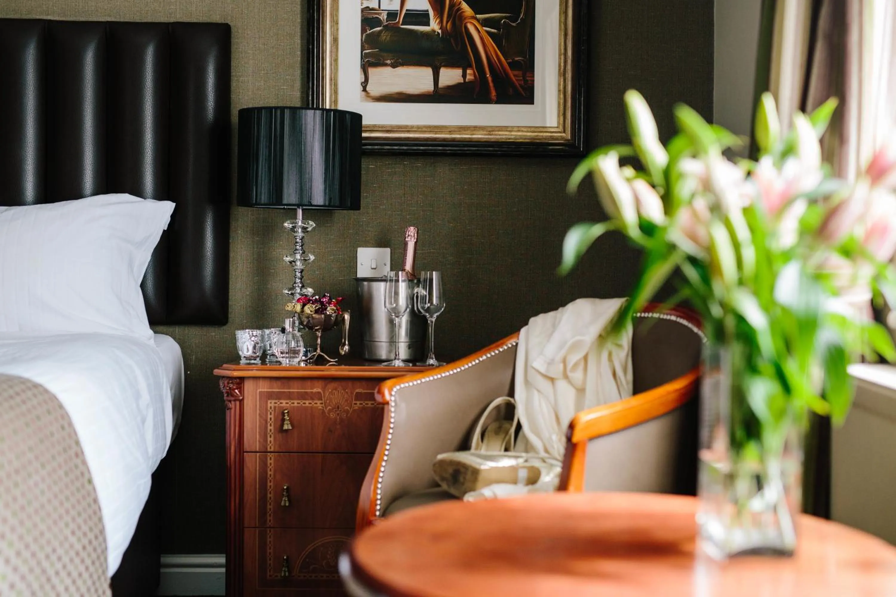 Spring, Bed in The Ashbourne Hotel, BW Signature Collection