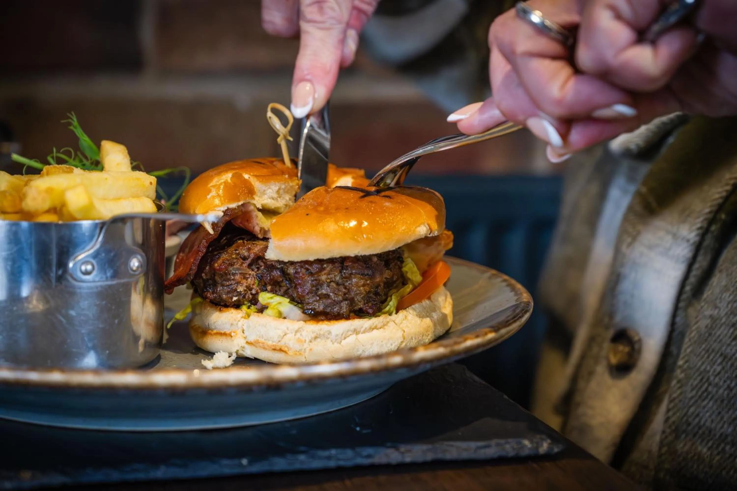 Food and drinks in The Ashbourne Hotel, BW Signature Collection