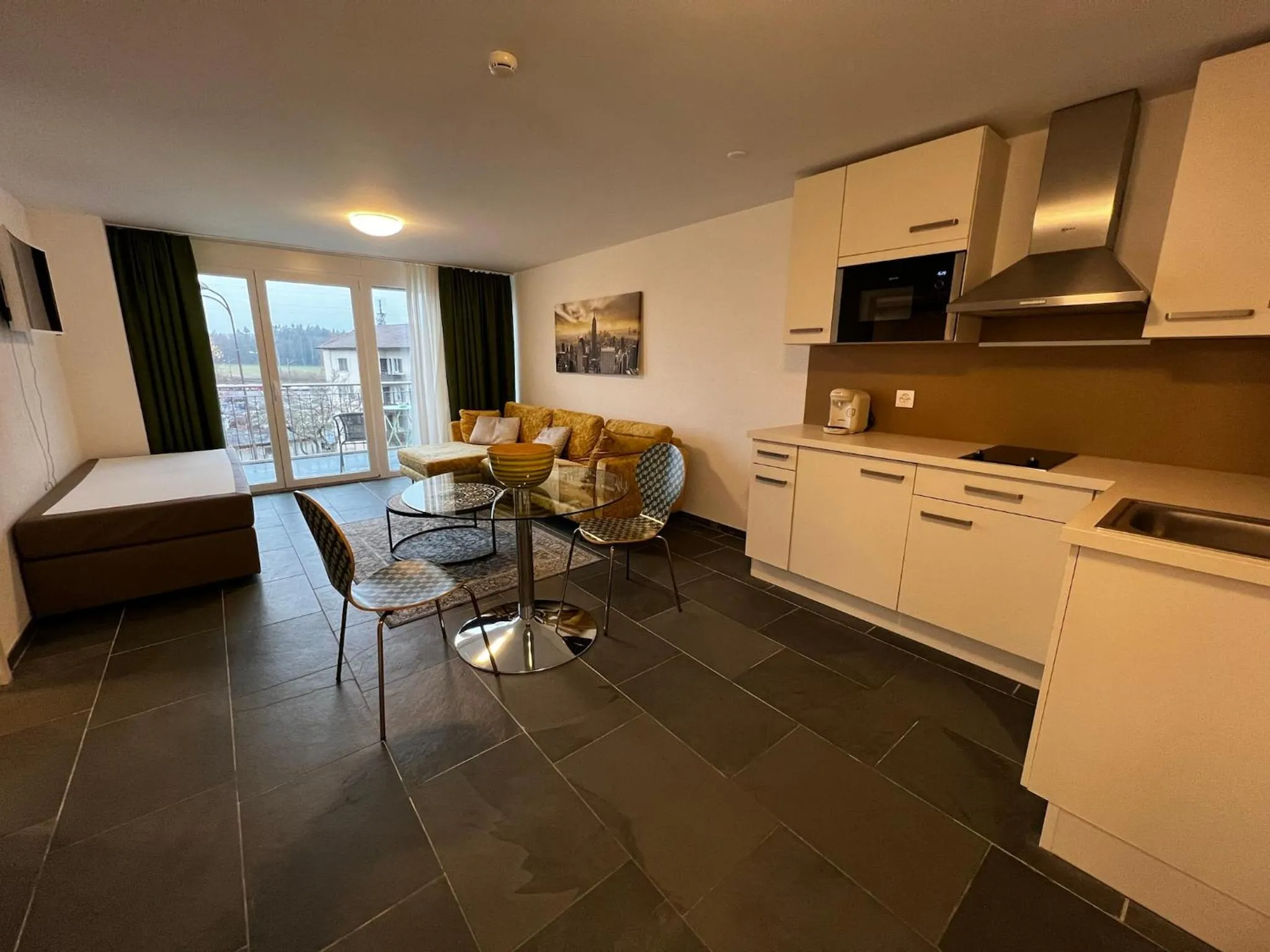 Kitchen or kitchenette in smartroom Rössli Hunzenschwil