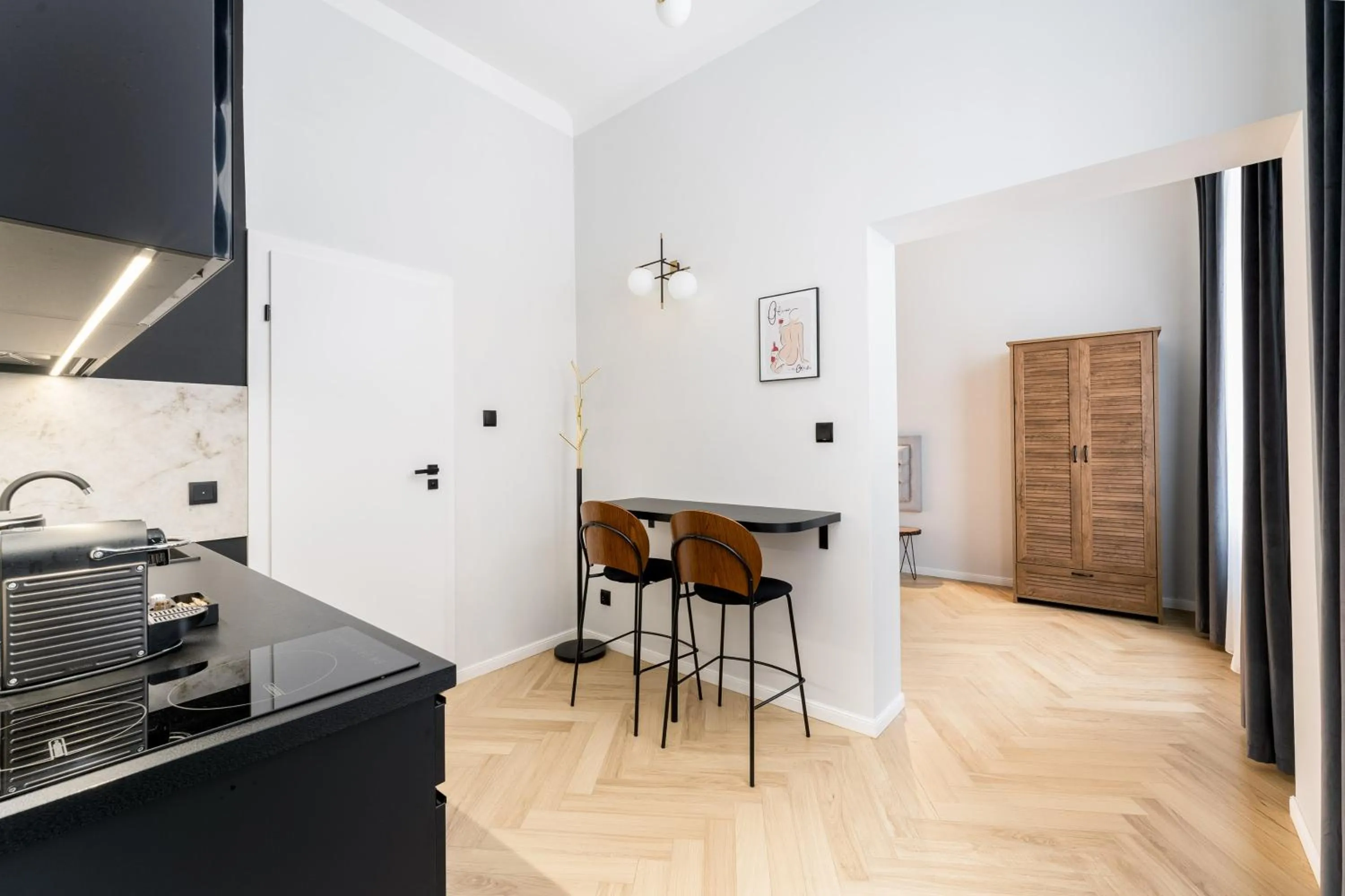 Kitchen or kitchenette in Wawel Boutique Residence - Krakow Old Town