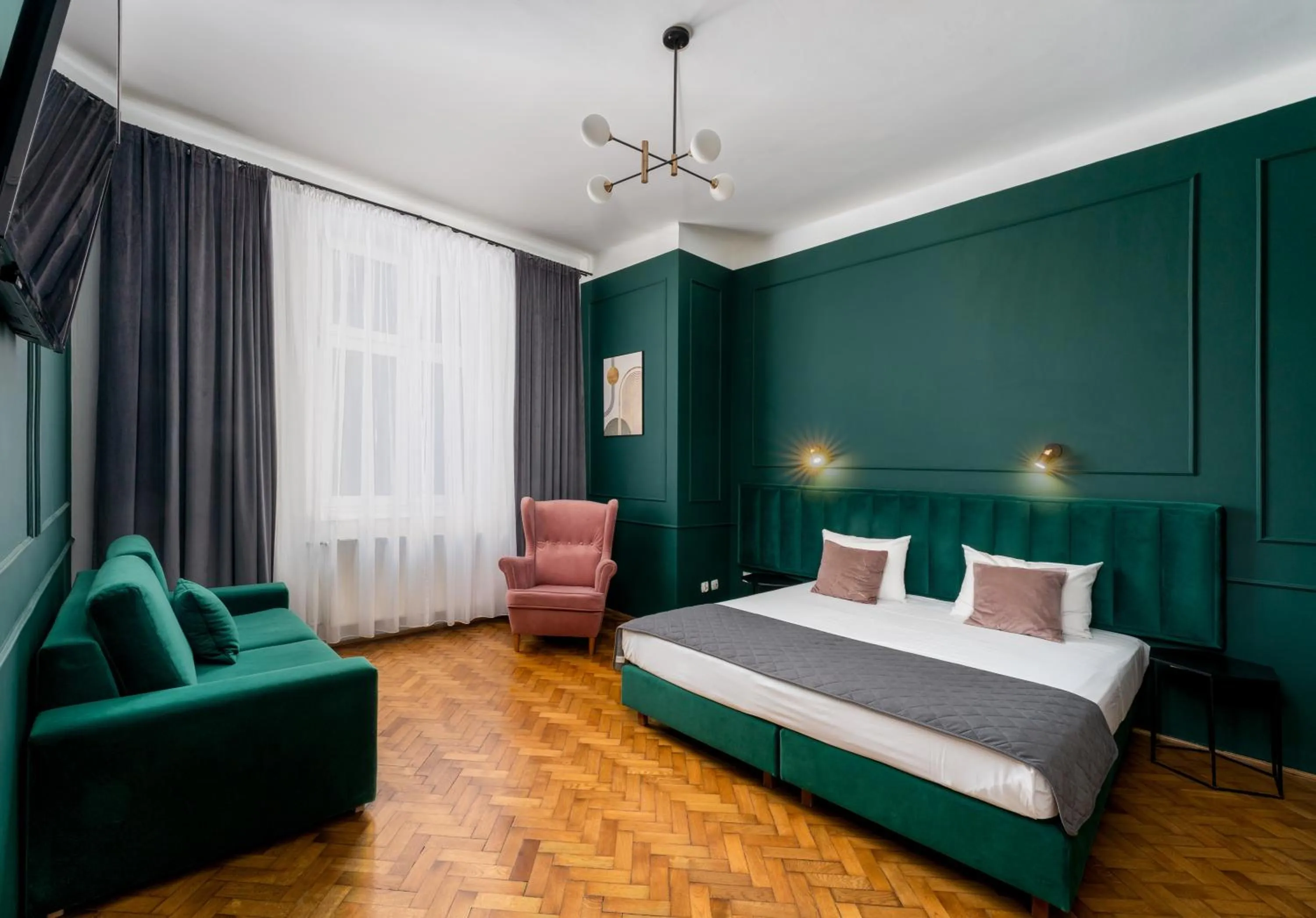 Bedroom, Bed in Wawel Boutique Residence - Krakow Old Town