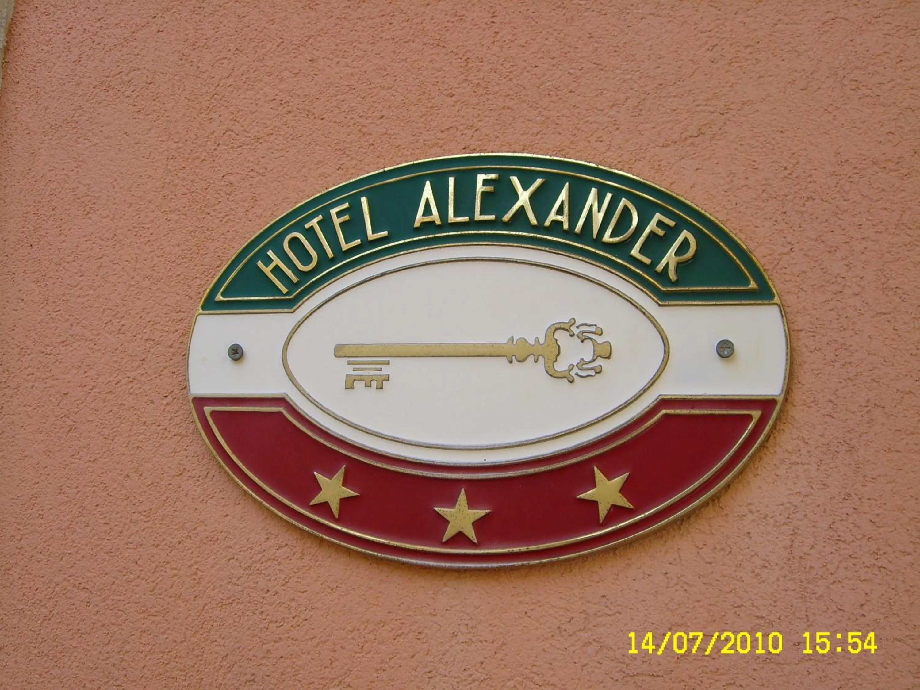 Decorative detail in Hotel Alexander