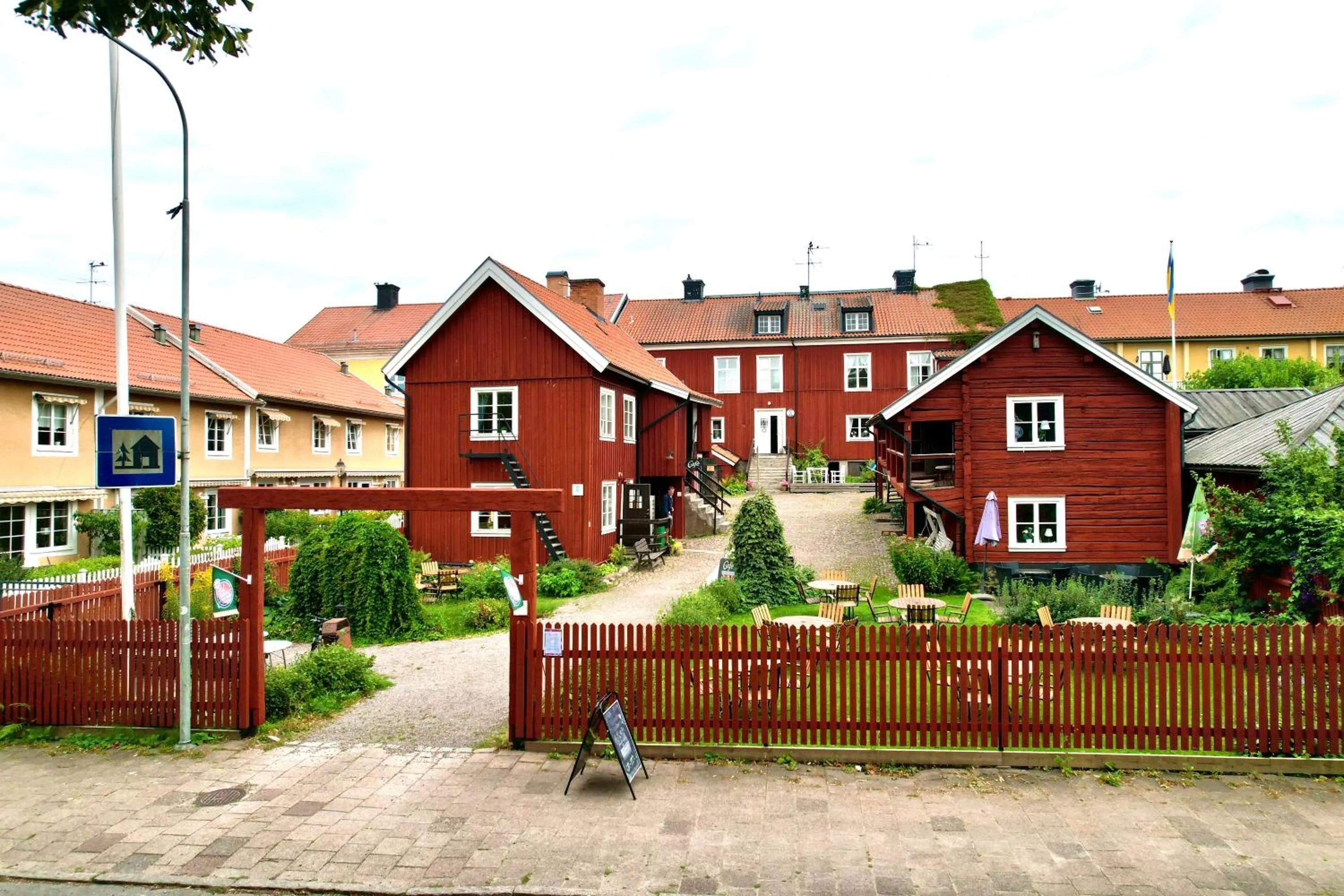 Property building in STF Hostel Mariestad
