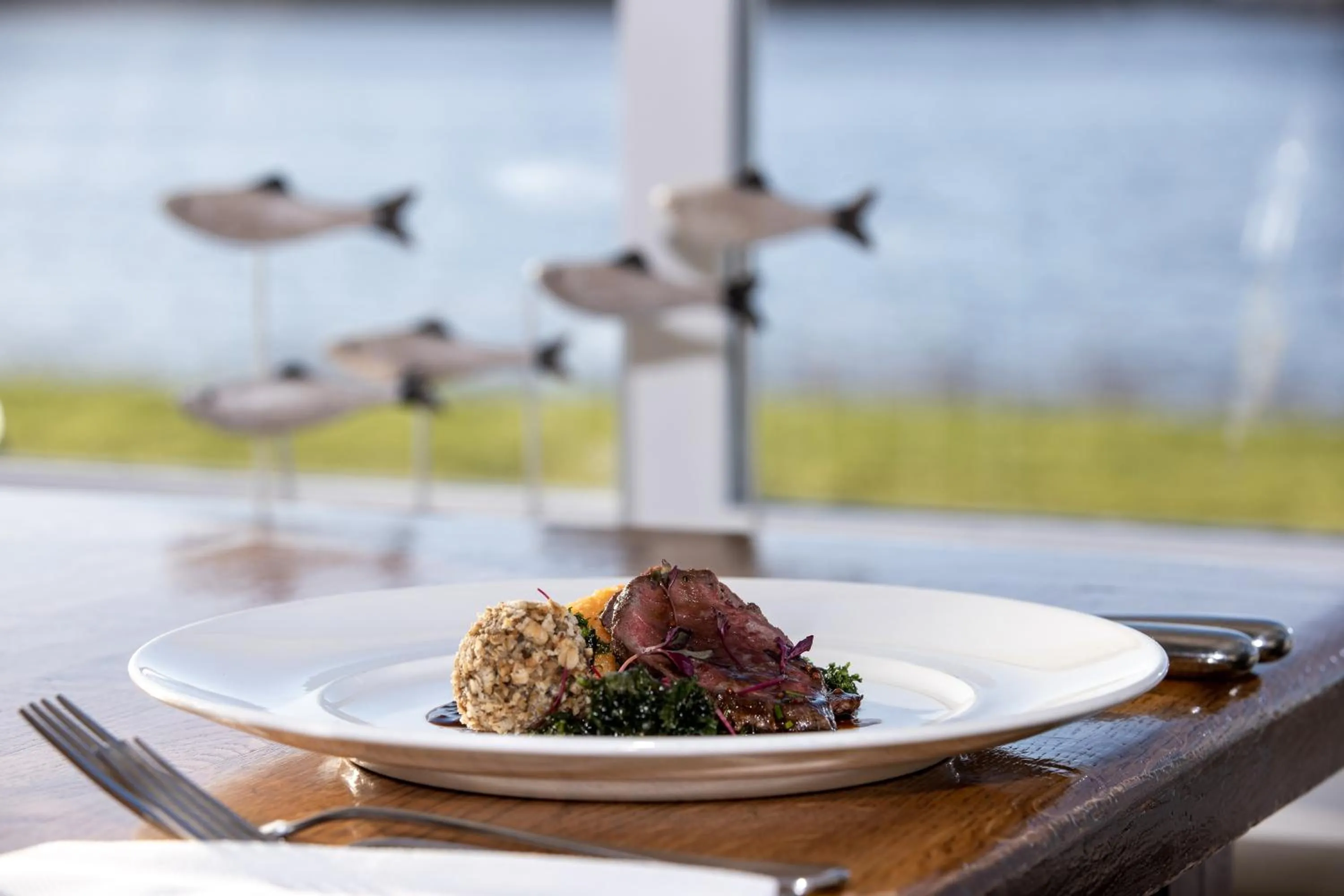 Food close-up in Karma Lake Of Menteith Hotel