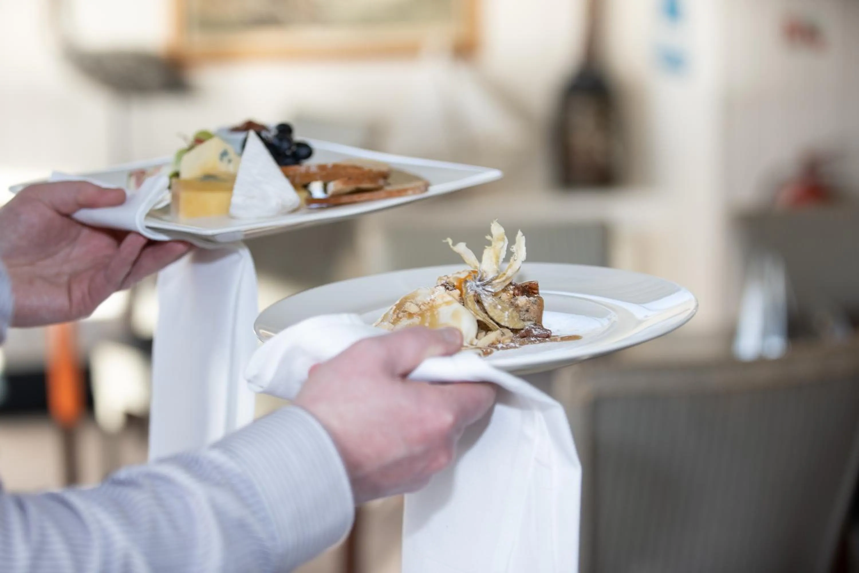 Food close-up in Karma Lake Of Menteith Hotel