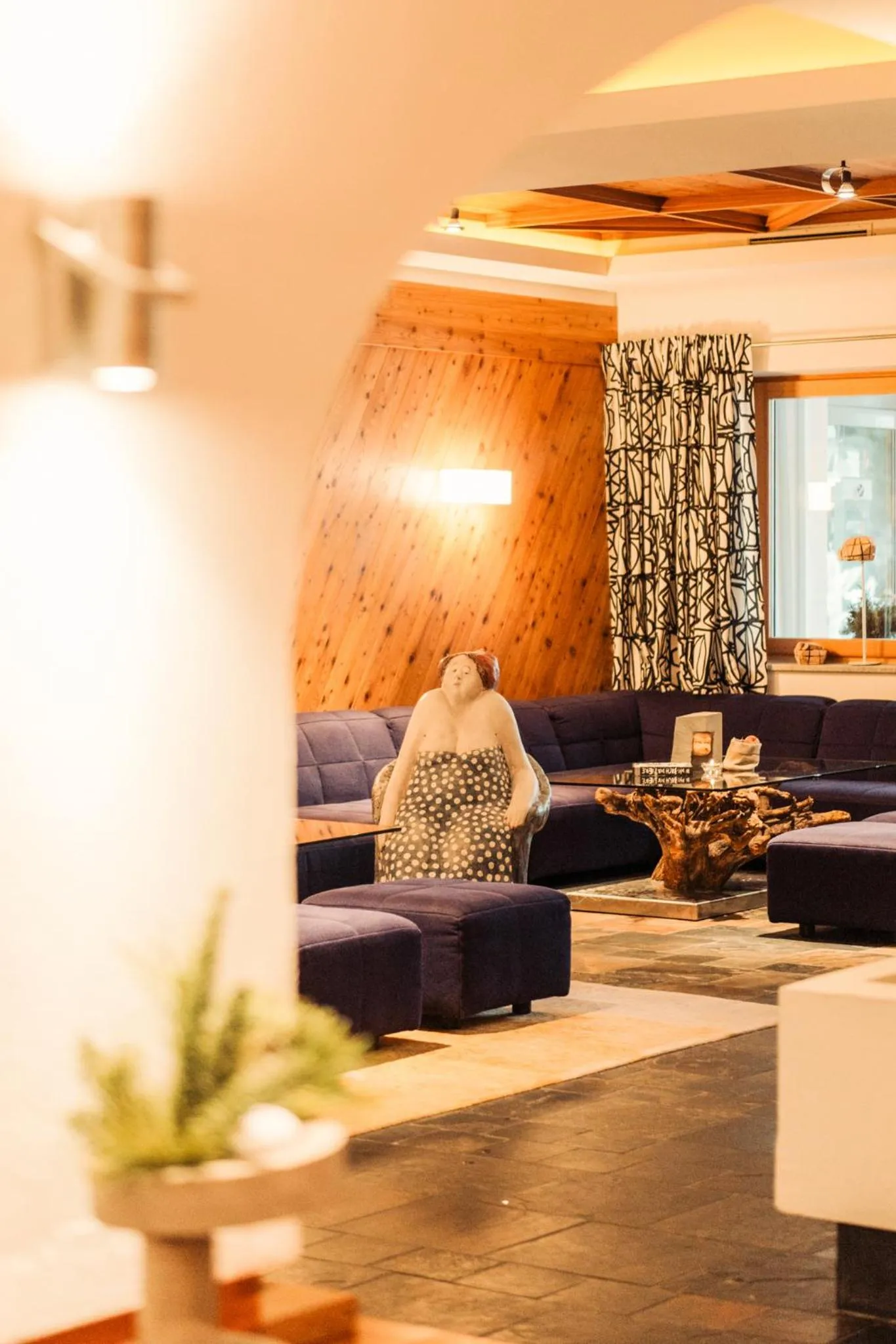 Lobby or reception in Hotel Glemmtalerhof