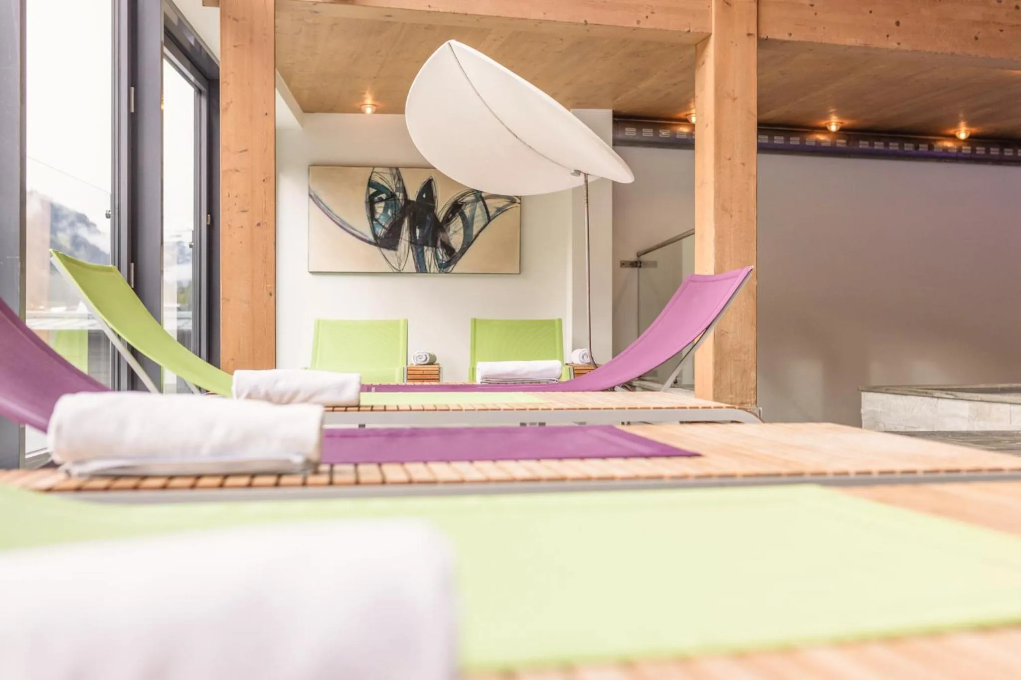 Swimming pool in Hotel Glemmtalerhof