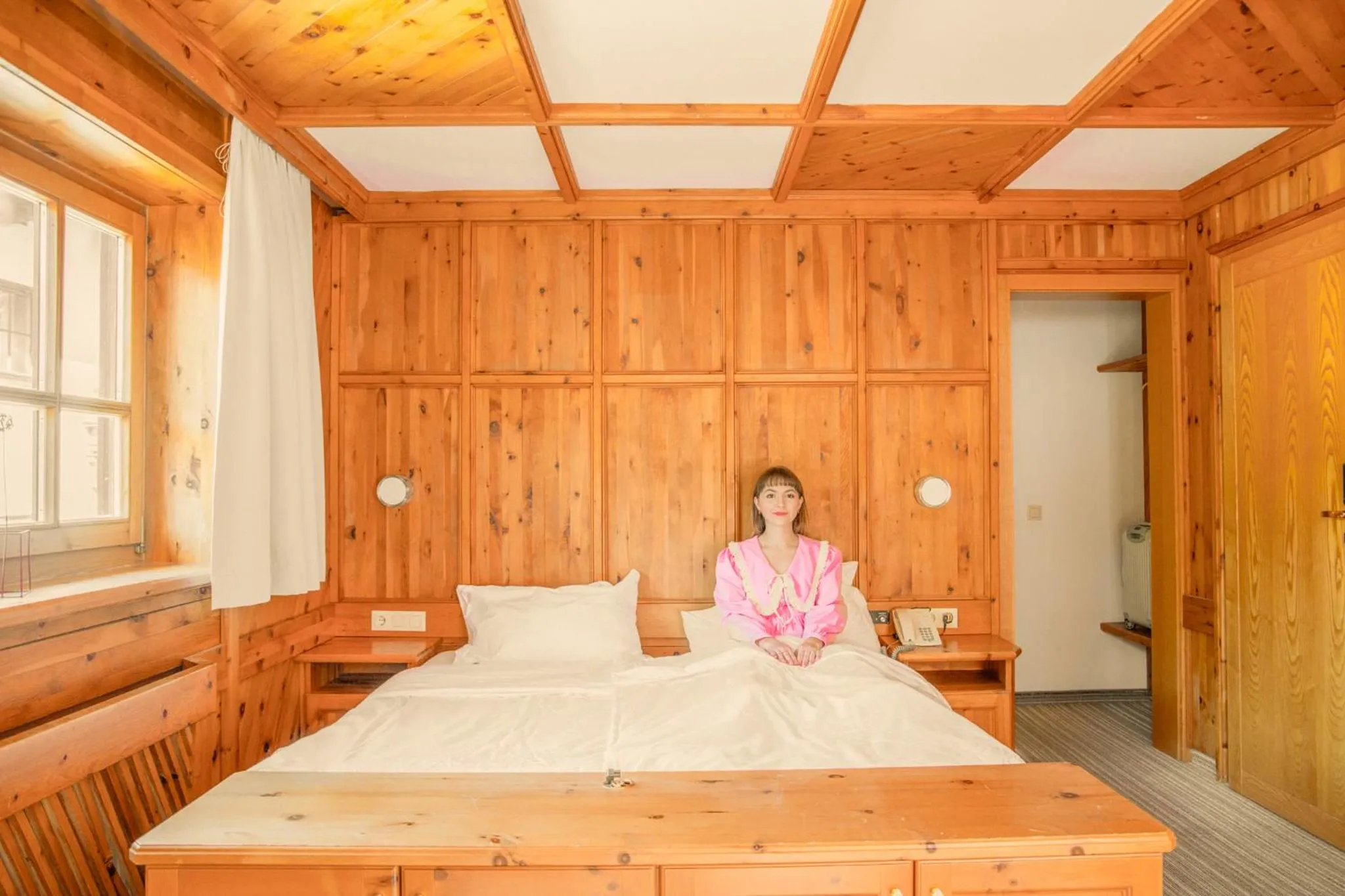 Bed in Hotel Glemmtalerhof