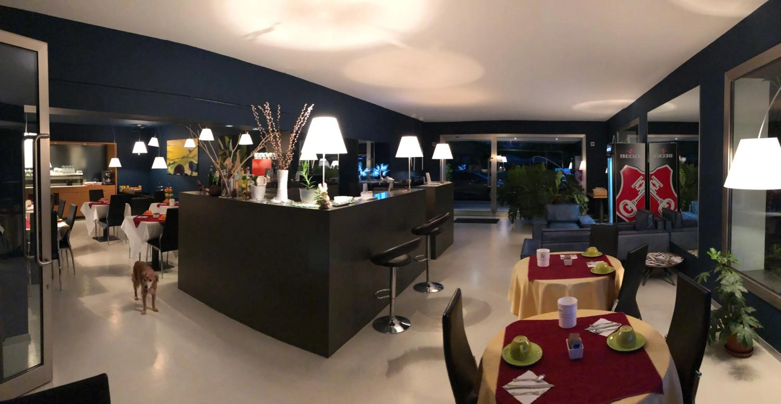 Lobby or reception in Villa Regina